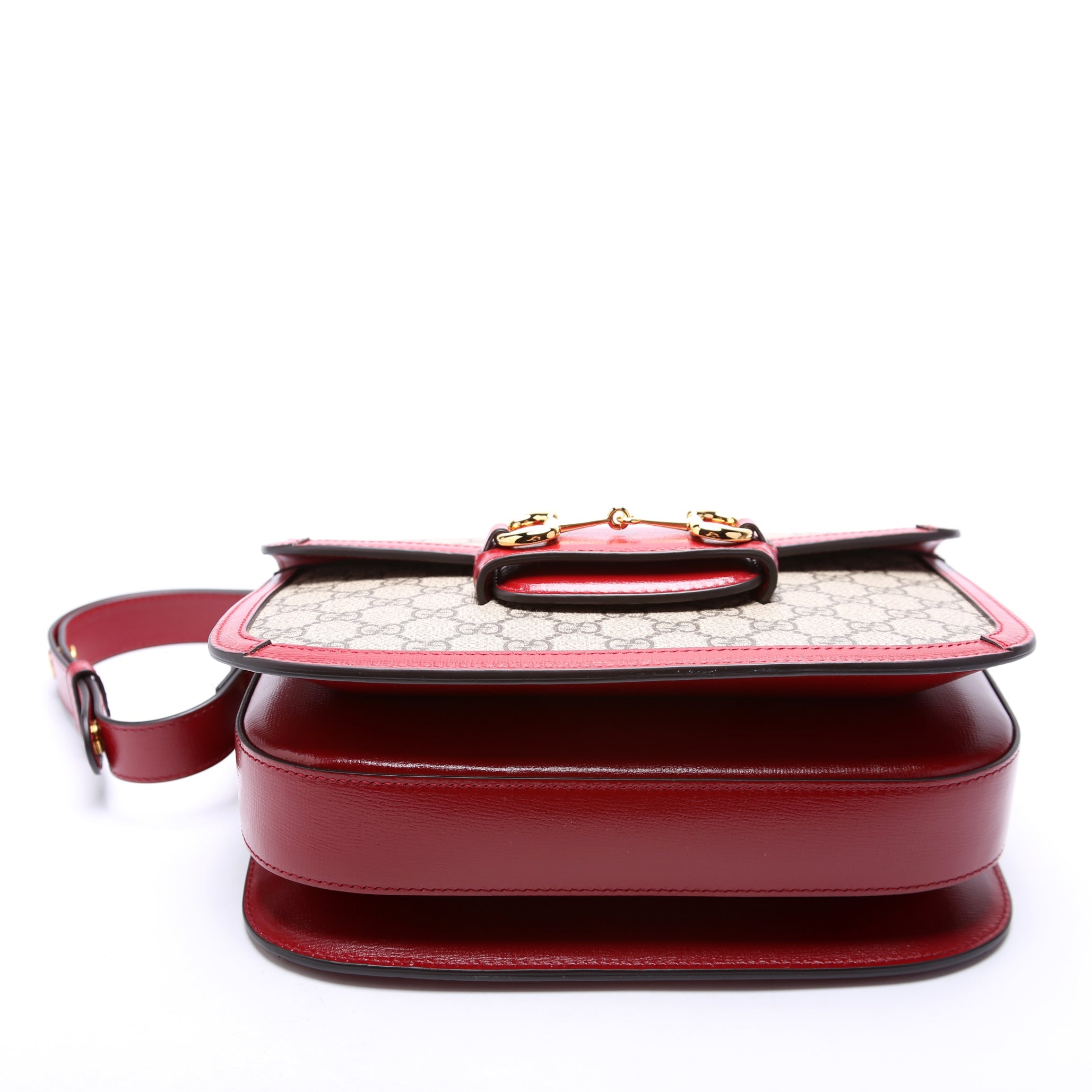 Gucci 602204 Horsebit 1955 Shoulder Bag Red
