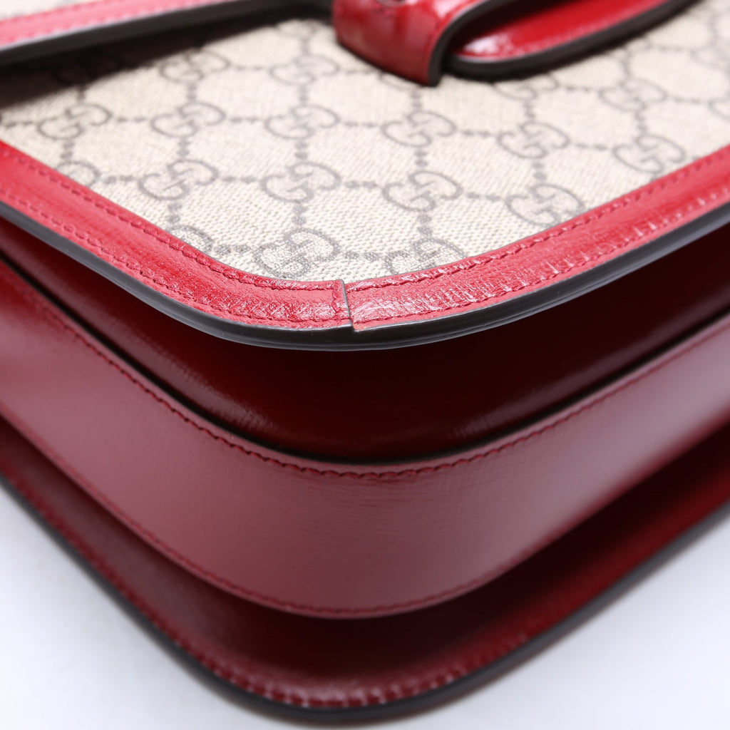 Gucci 602204 Horsebit 1955 Shoulder Bag Red