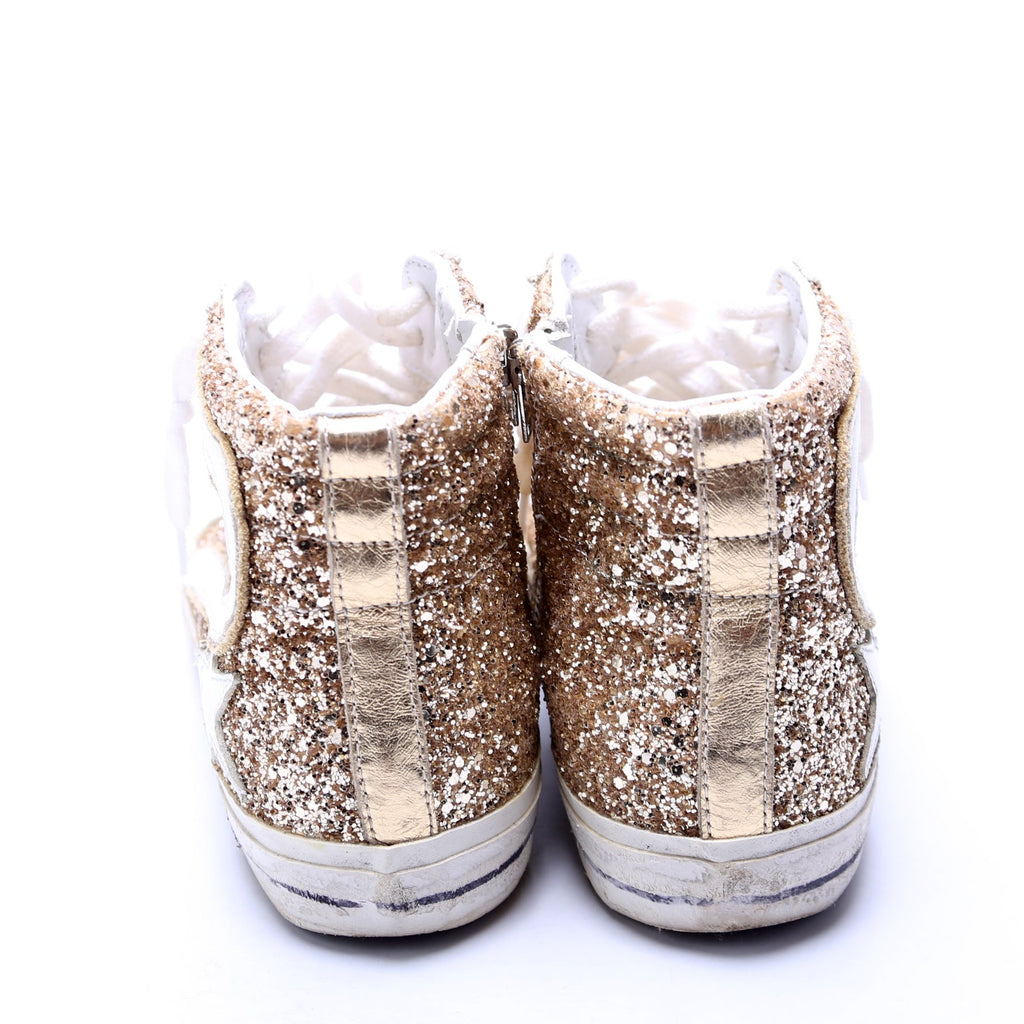 Slide Sneakers Size 39 Gold