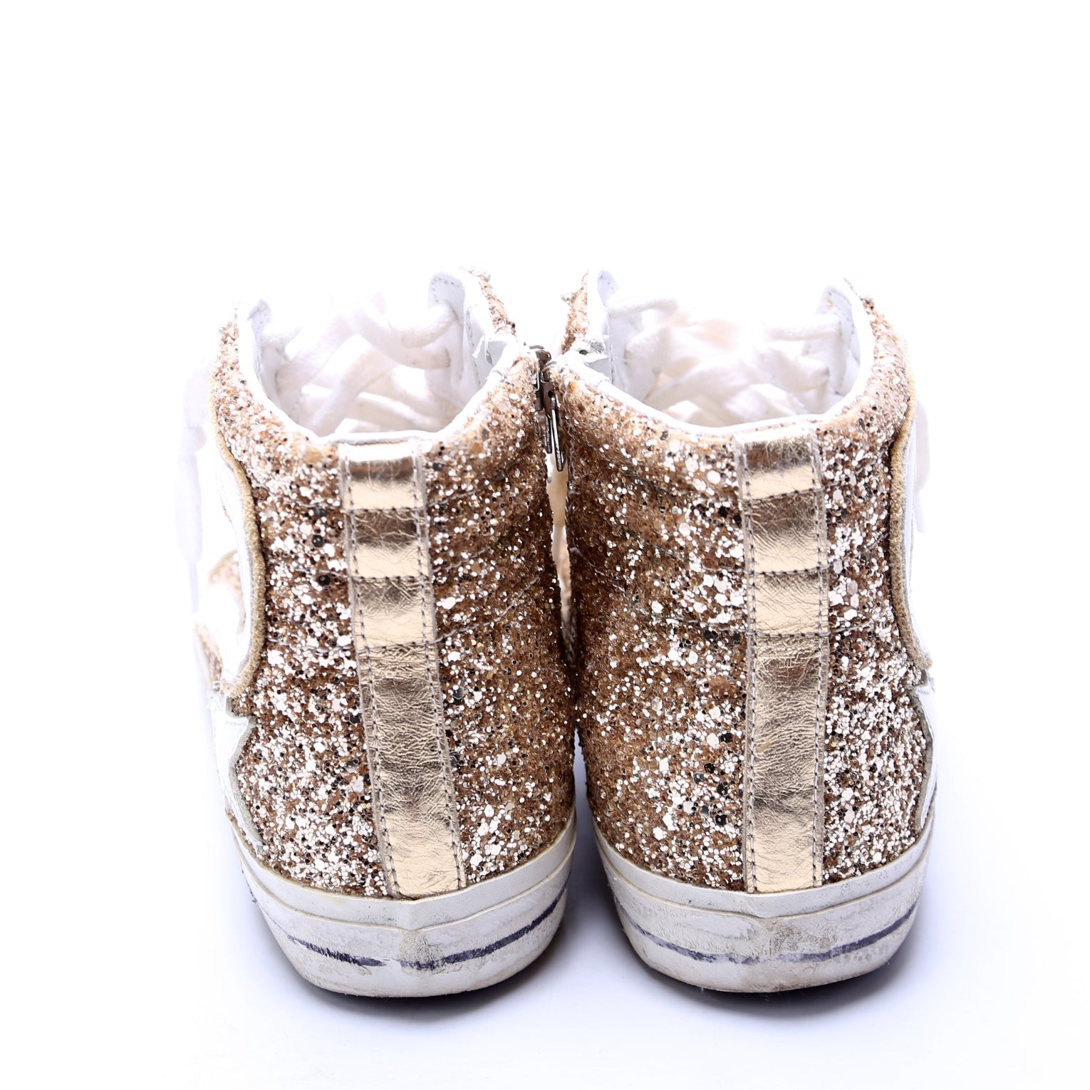Slide Sneakers Size 39 Gold