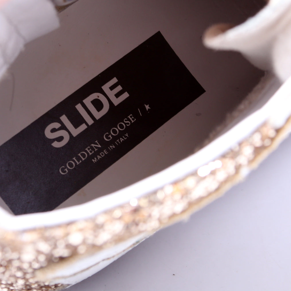 Slide Sneakers Size 39 Gold