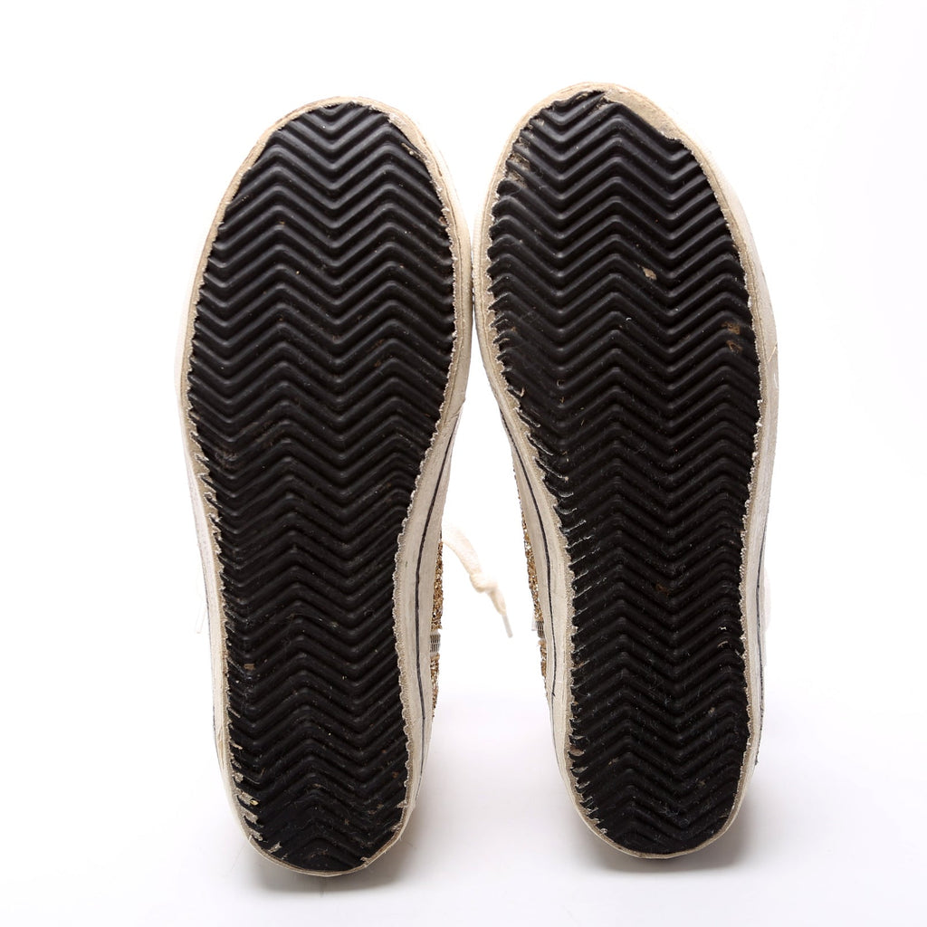 Slide Sneakers Size 39 Gold