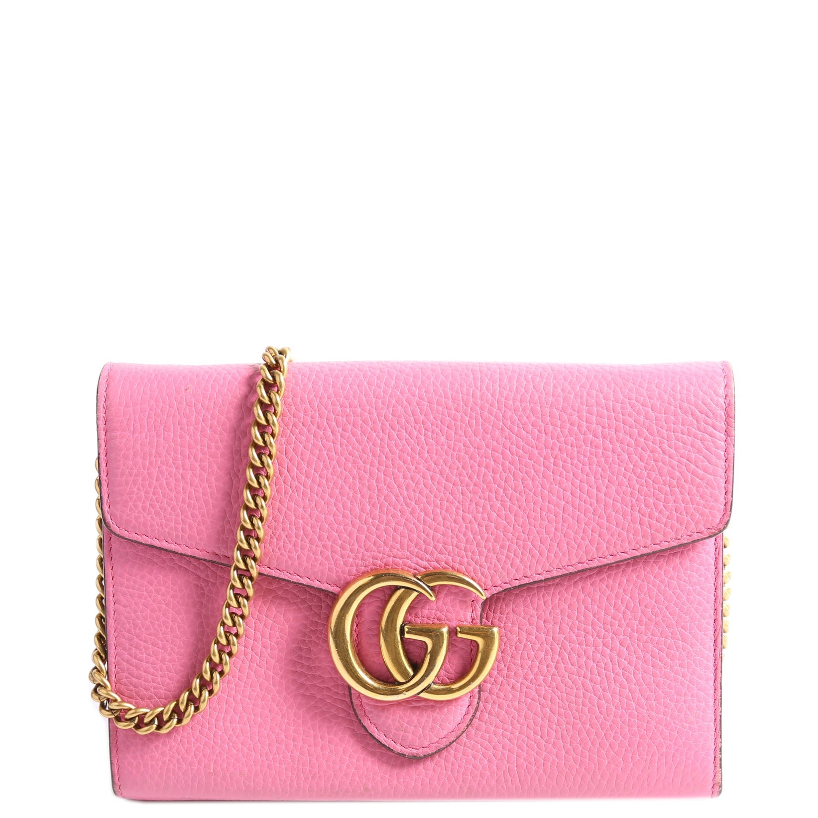 401232 Marmont Chain Wallet Pink