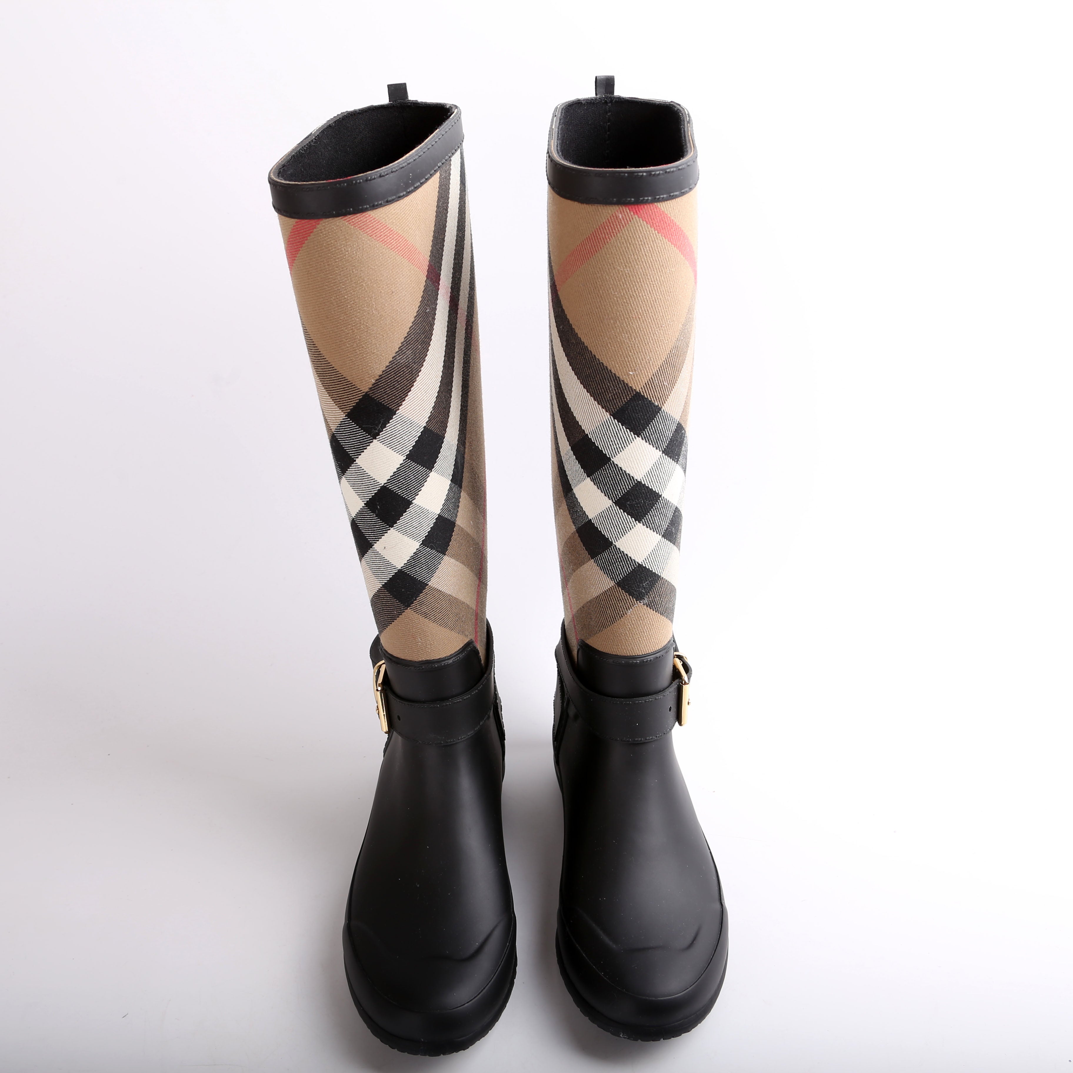 House Check Rainboots Size 36