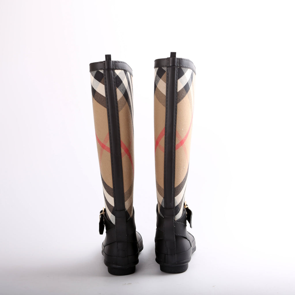 House Check Rainboots Size 36
