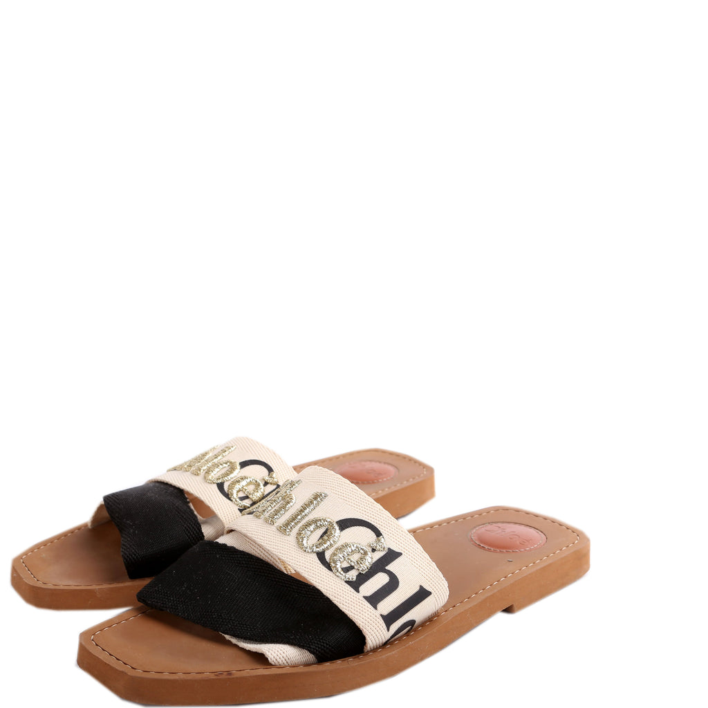 Woody Flat Mules Size 41