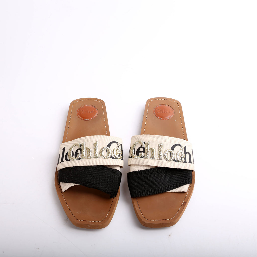 Woody Flat Mules Size 41
