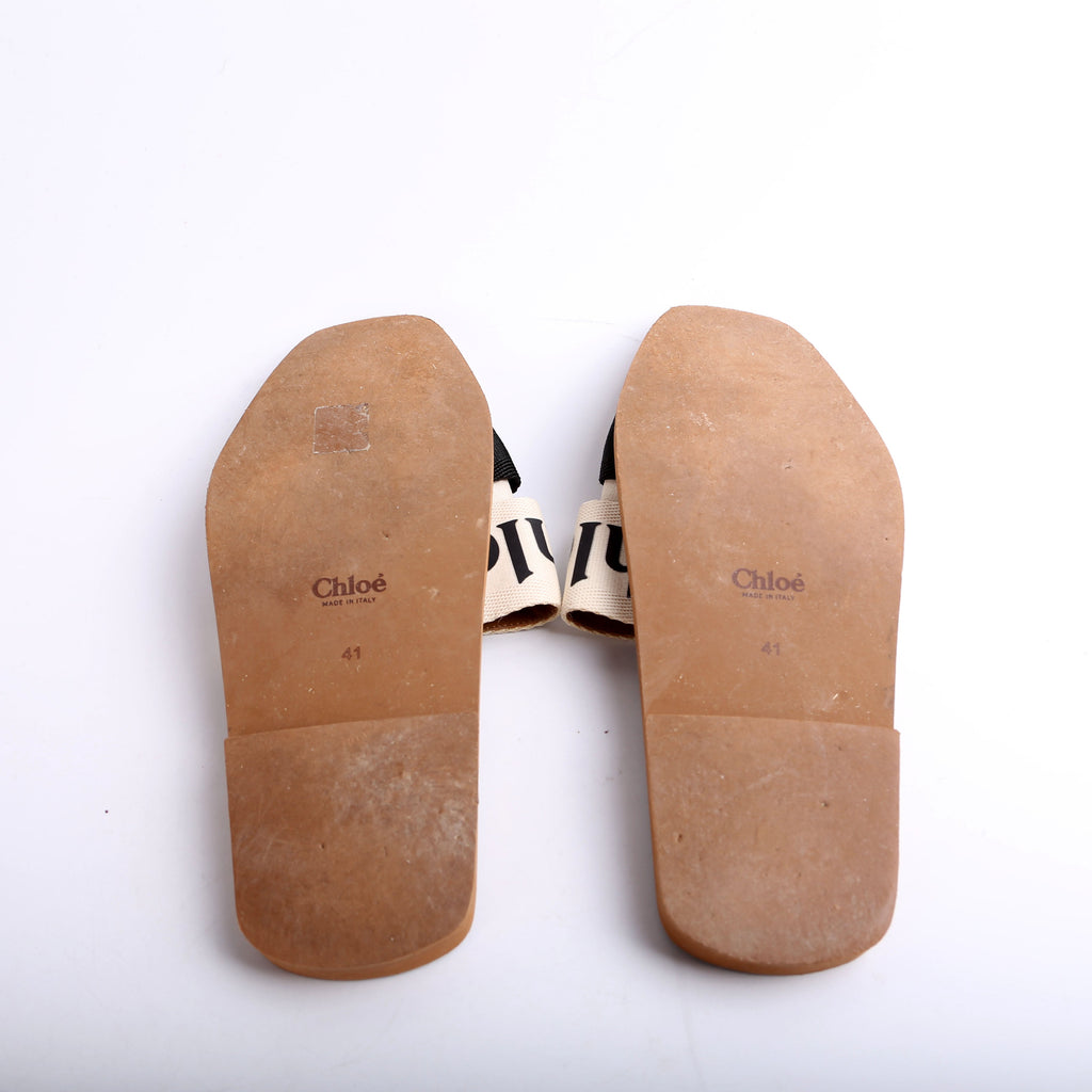 Woody Flat Mules Size 41