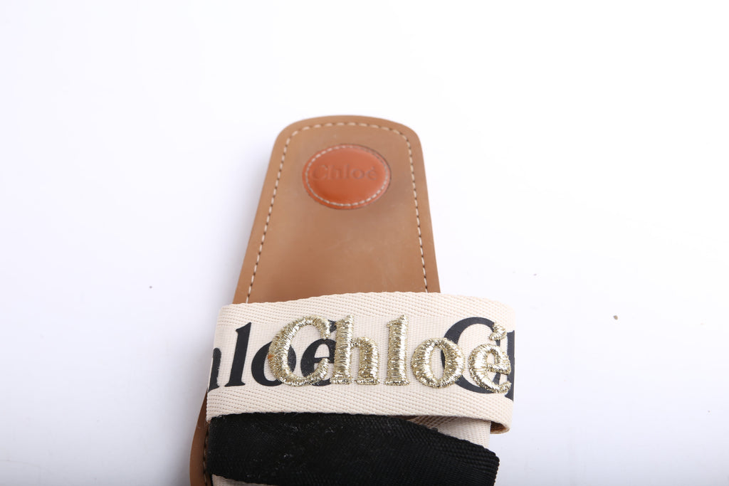 Woody Flat Mules Size 41
