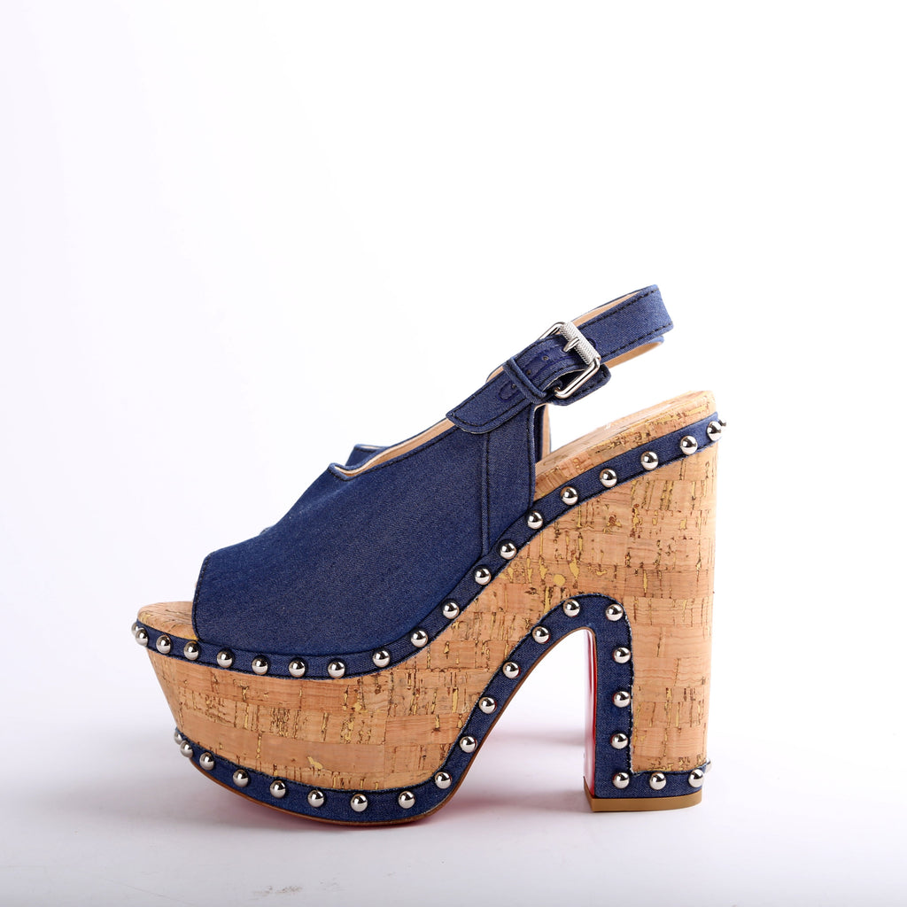 Super Joan Platform Sandals Size 42