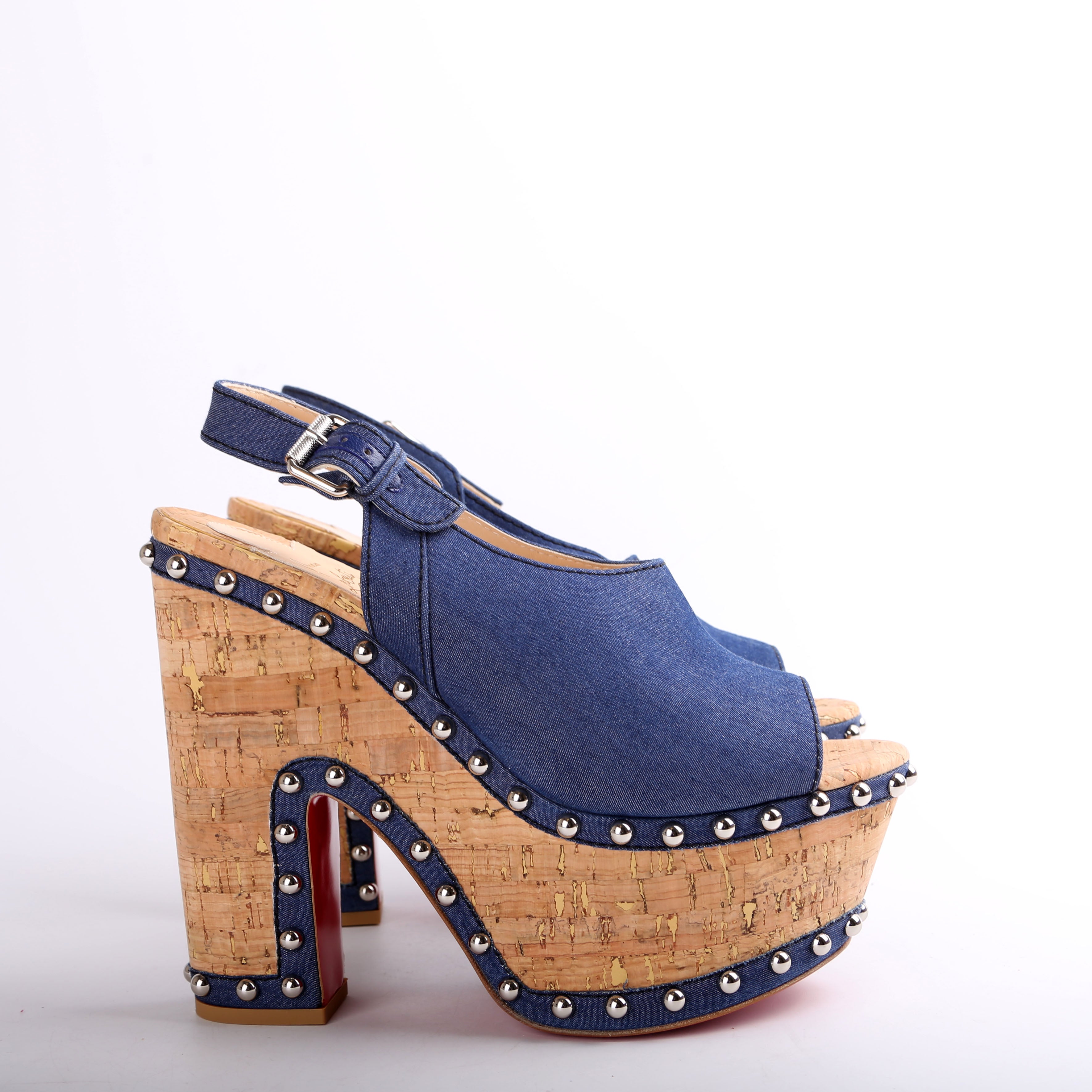 Super Joan Platform Sandals Size 42