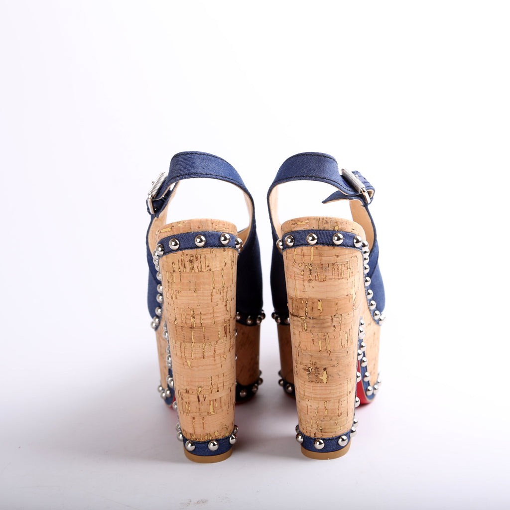 Super Joan Platform Sandals Size 42