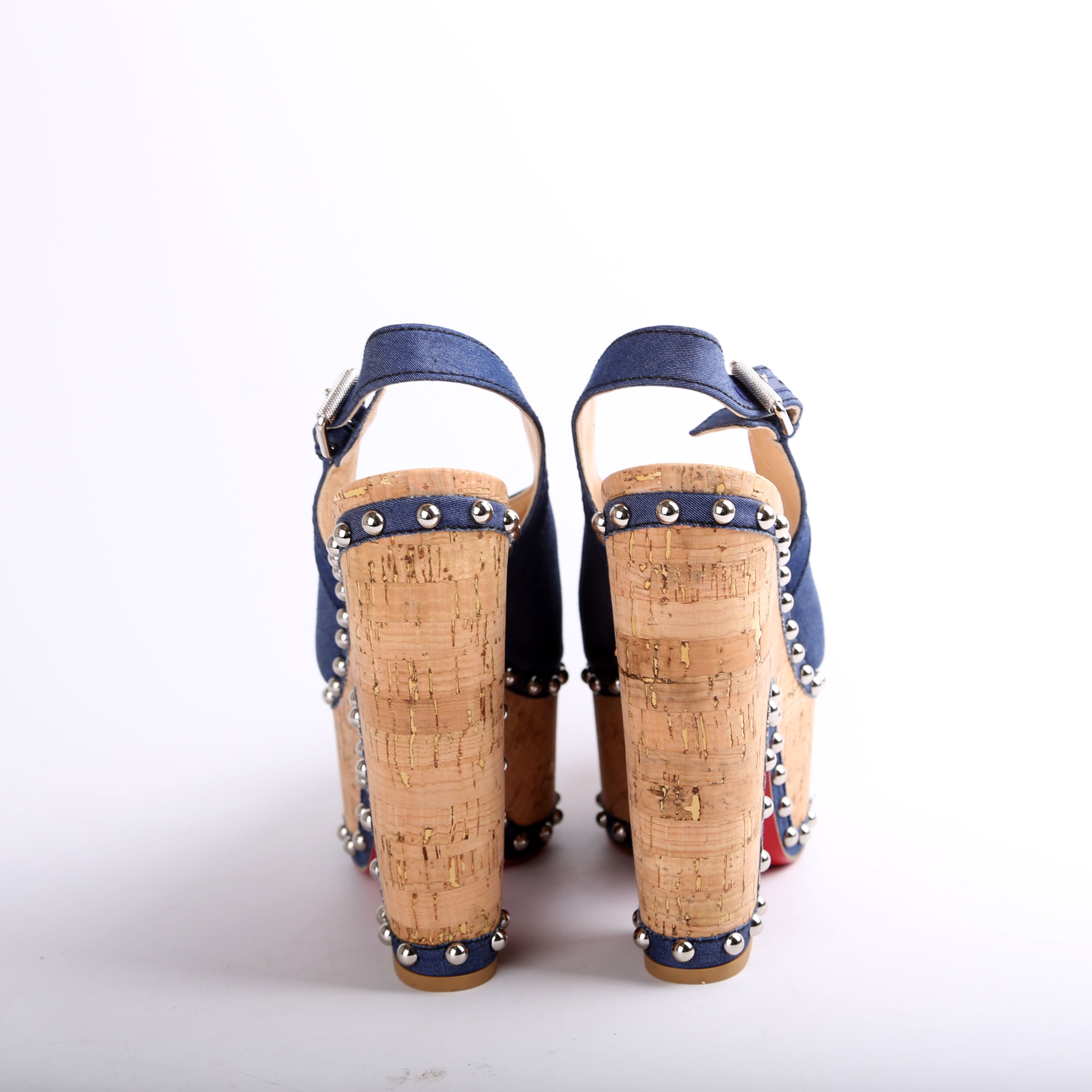 Super Joan Platform Sandals Size 42