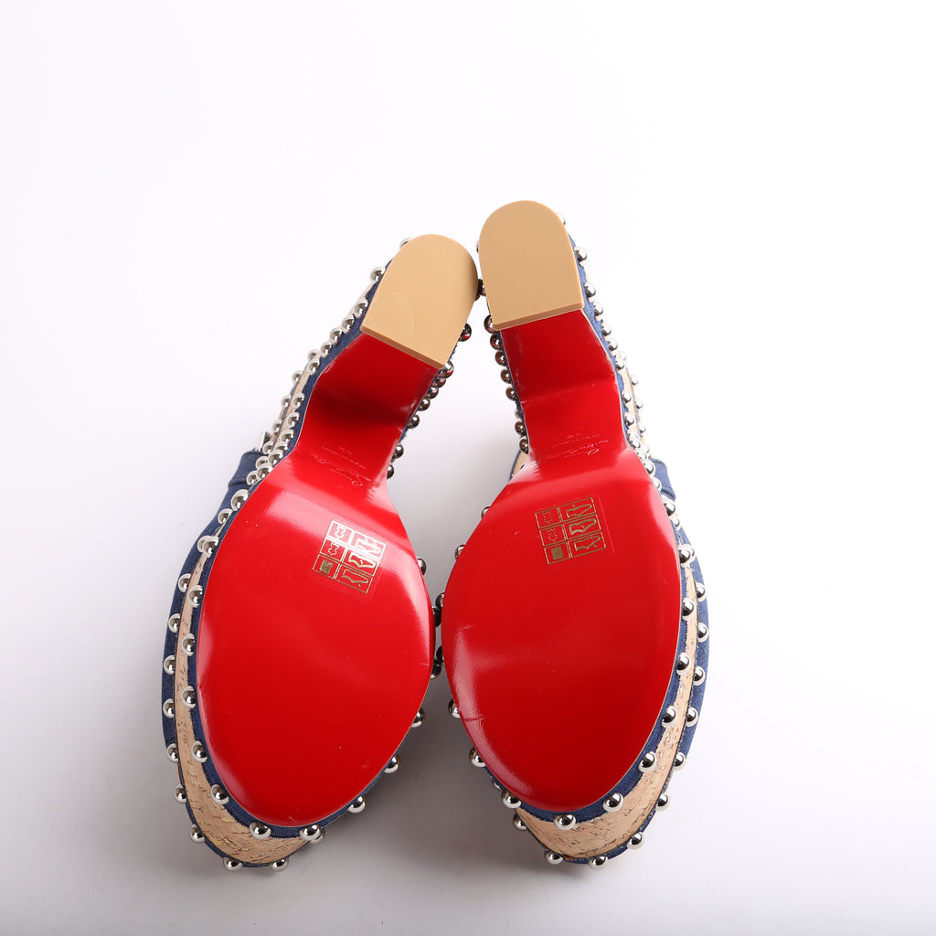 Super Joan Platform Sandals Size 42