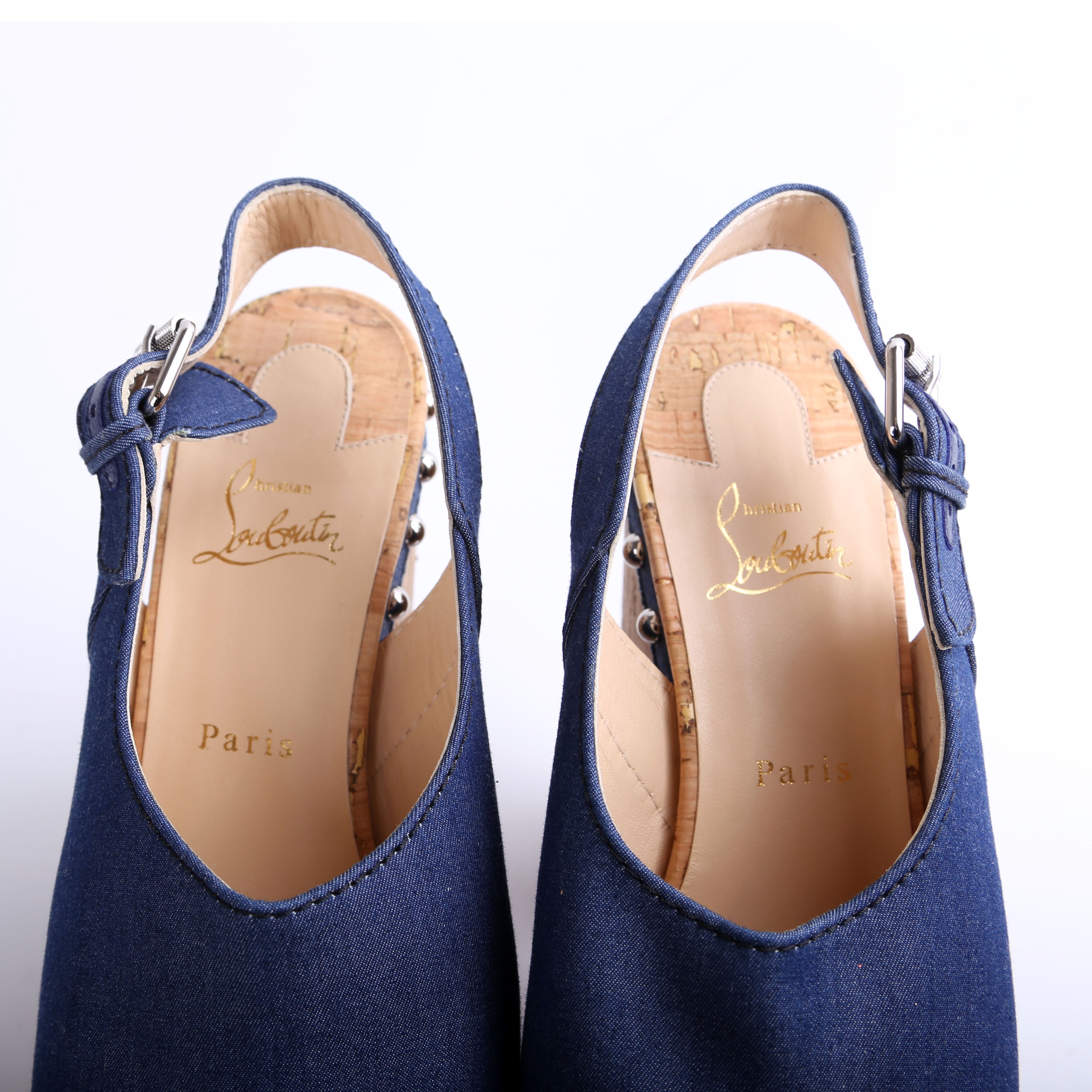 Super Joan Platform Sandals Size 42