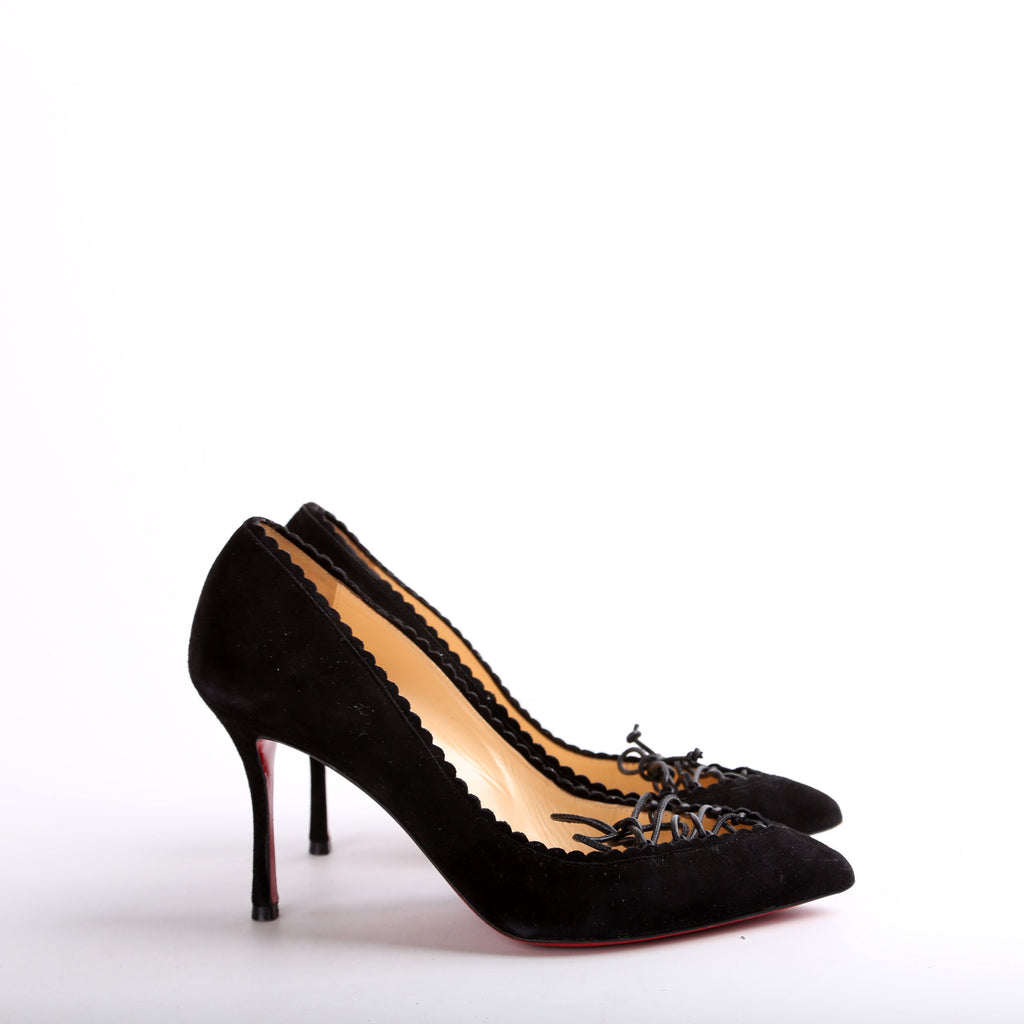 Suede Scalopump 85 Pumps Size 36.5