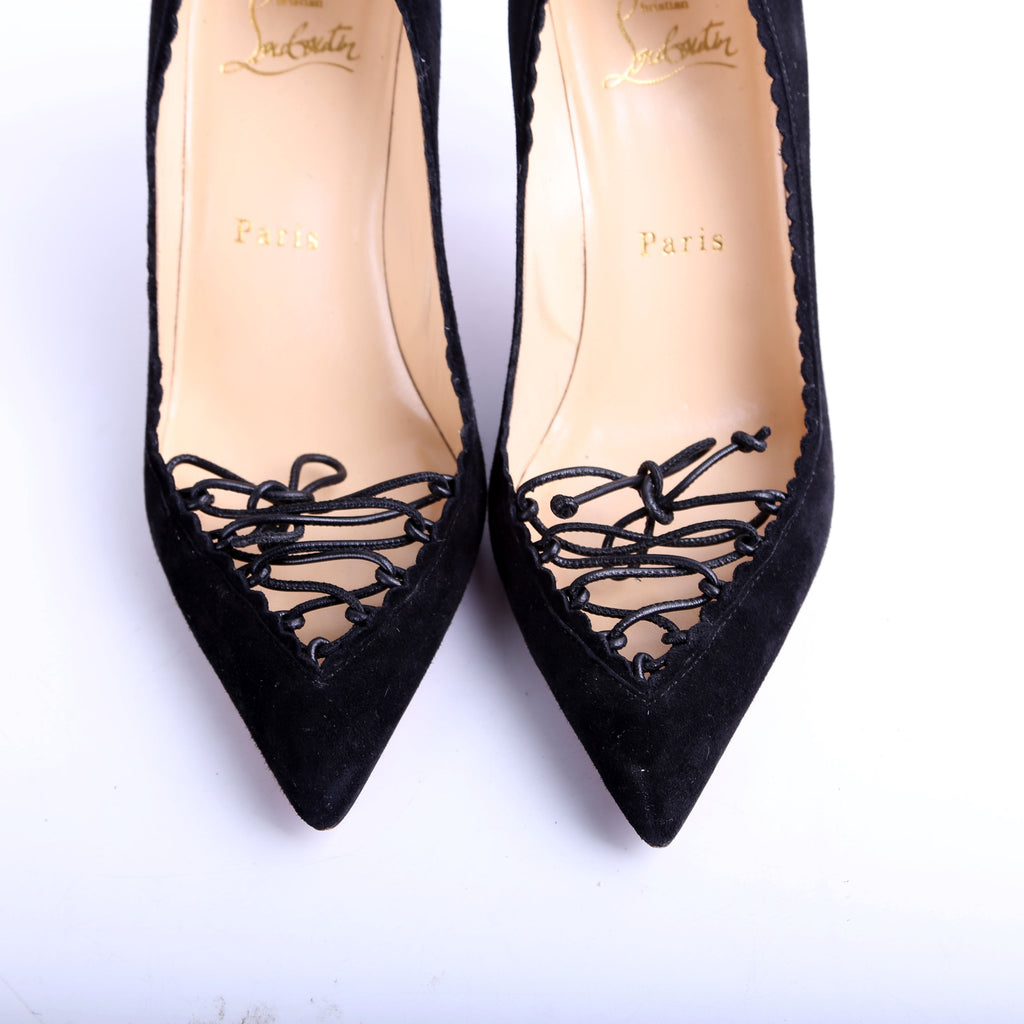 Suede Scalopump 85 Pumps Size 36.5
