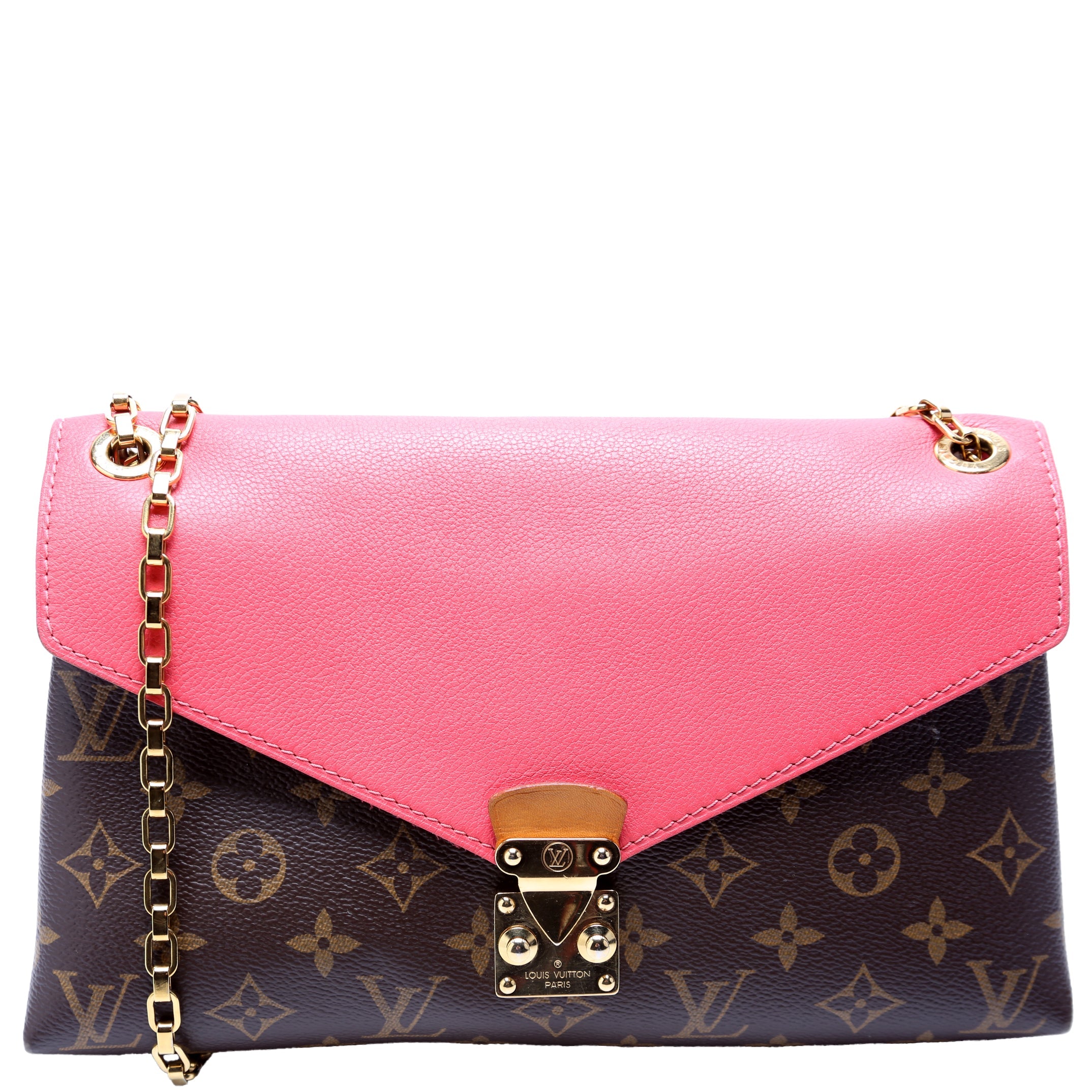 Pallas Chain Monogram Salmon