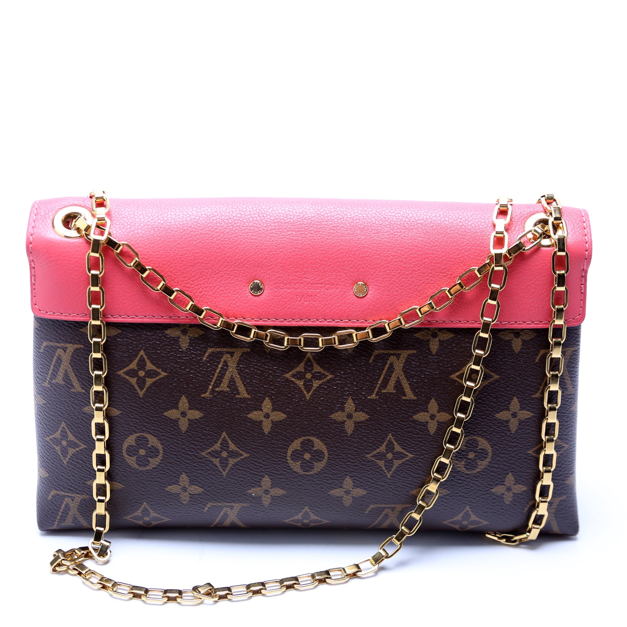 Pallas Chain Monogram Salmon