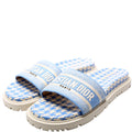 Houndstooth Dway Slides Size 42