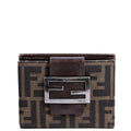 8M0035 Zucca Compact Wallet Brown