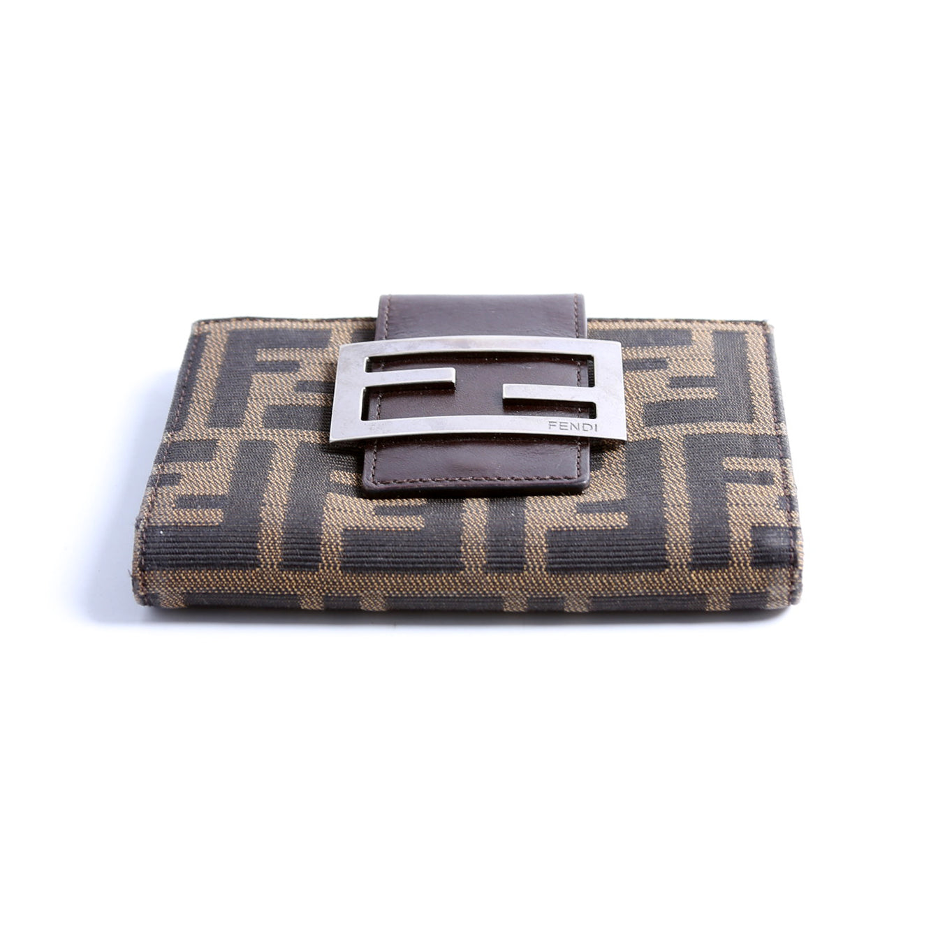 8M0035 Zucca Compact Wallet Brown