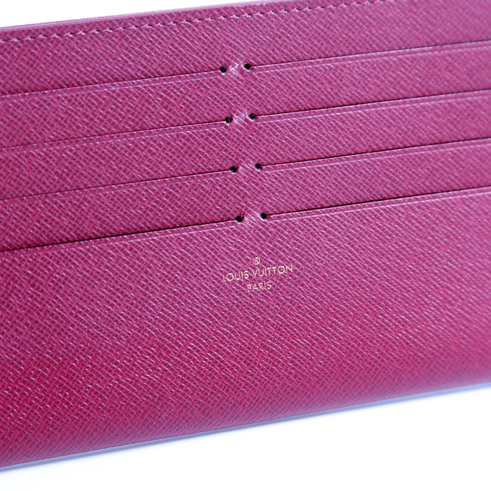 Pochette Felicie Card Insert Only Monogram Red