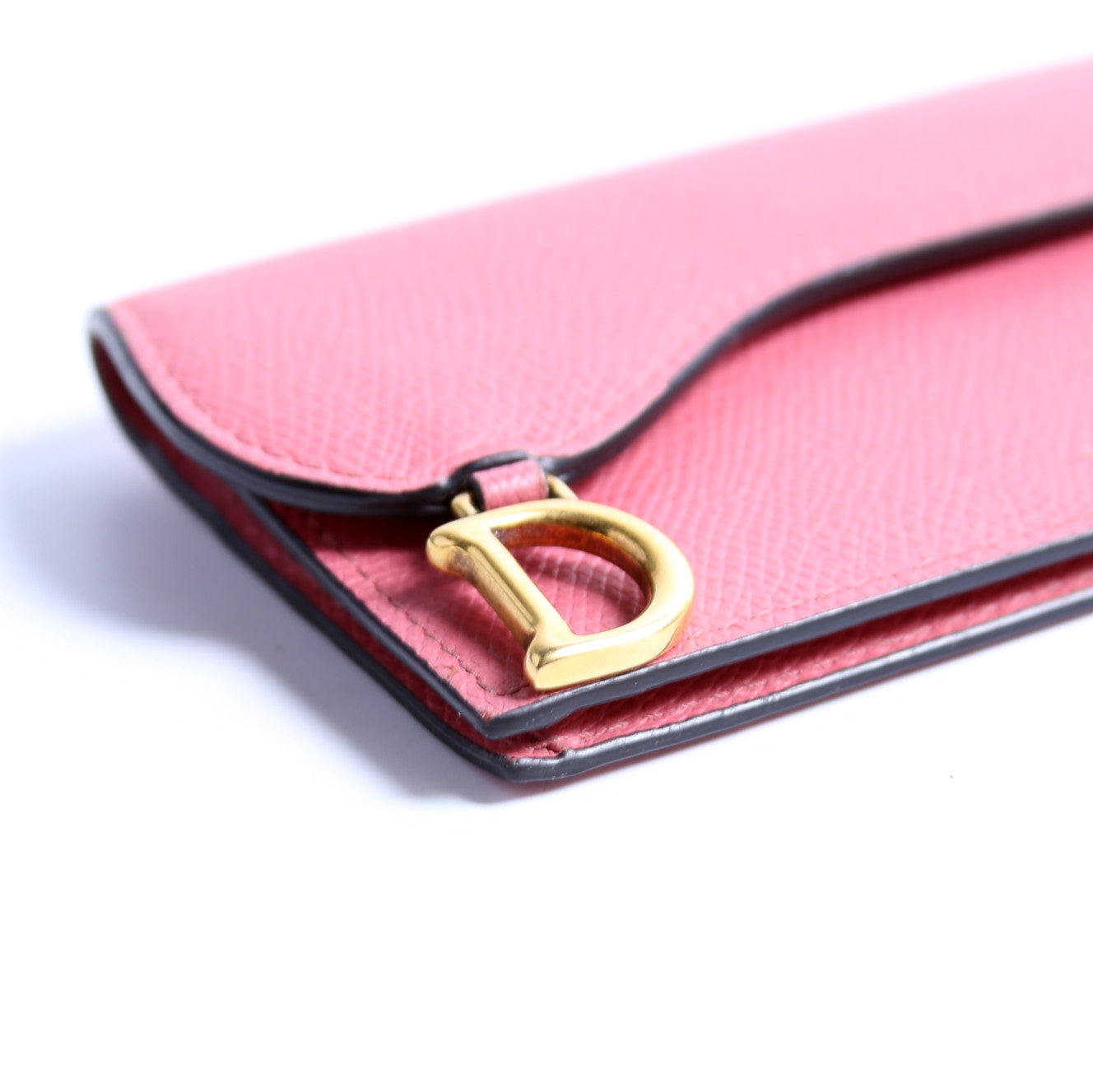 Saddle Bloom Card Holder Pink