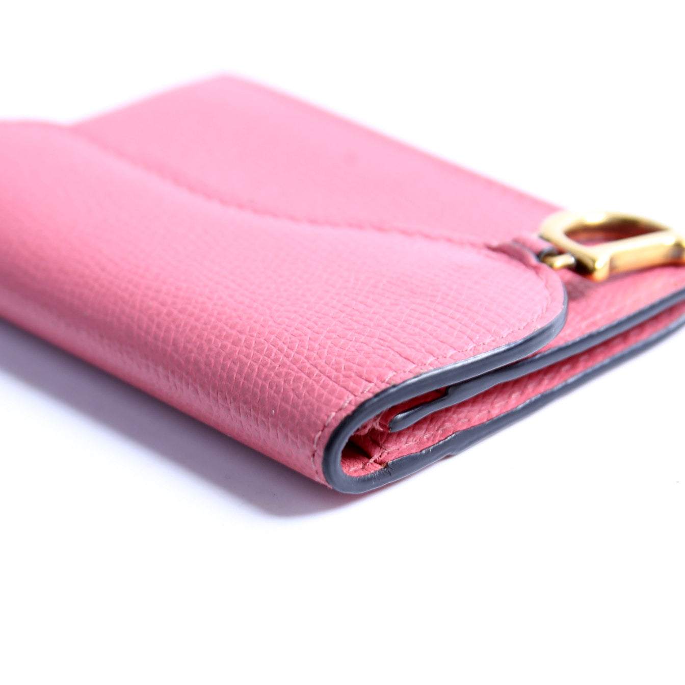 Saddle Bloom Card Holder Pink
