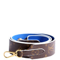 Bandouliere Monogram/Leather Strap Blue