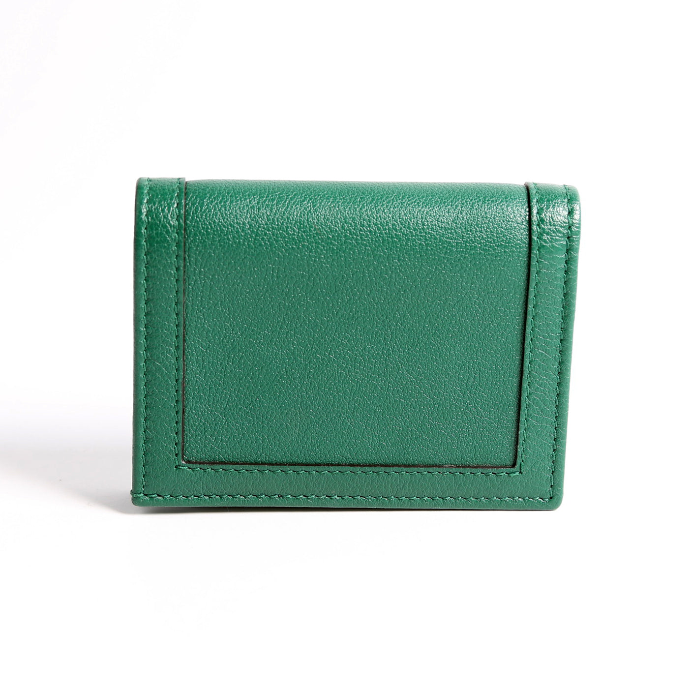 658244 Diana Card Case Wallet Green