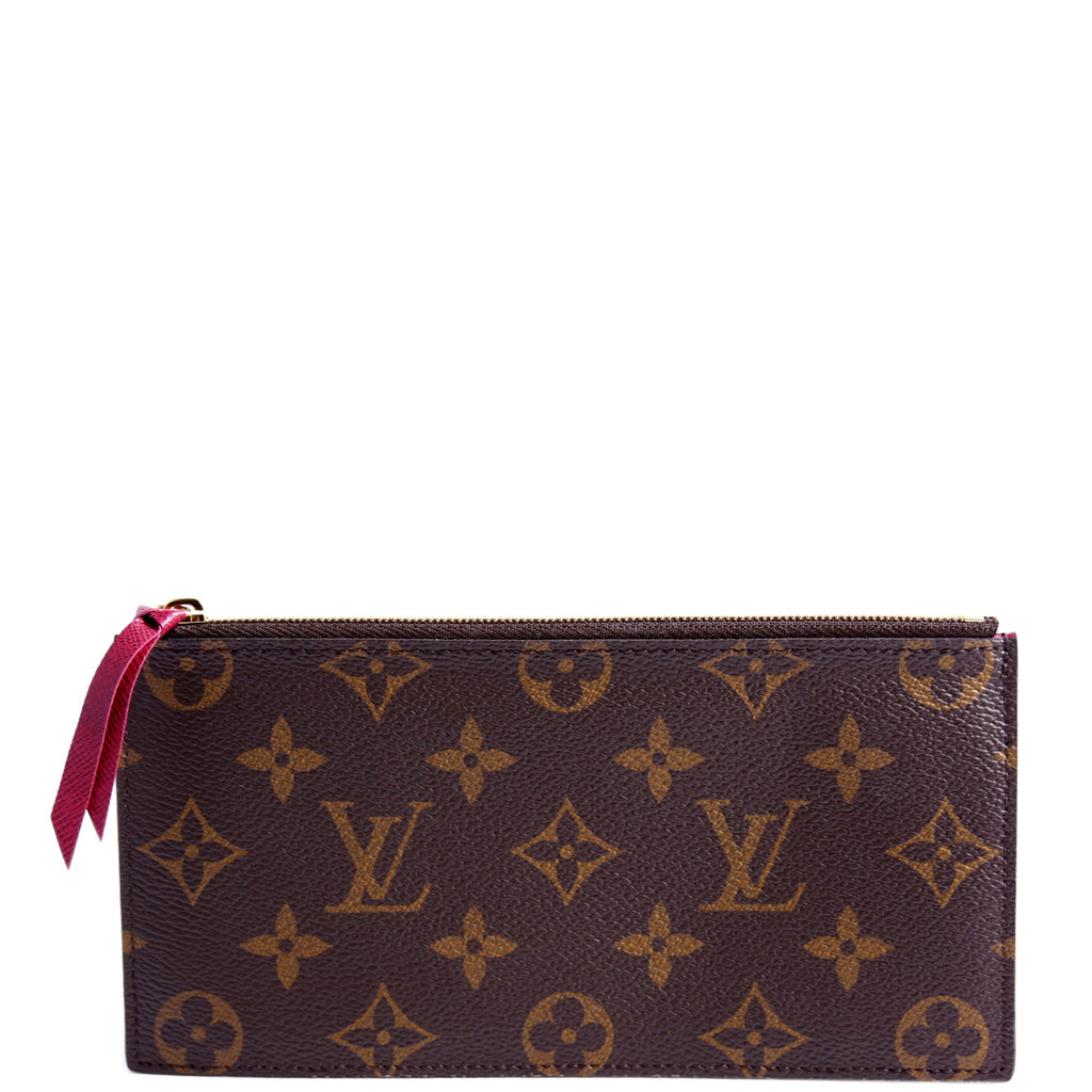 Pochette Felicie Zip Insert Only Monogram Berry