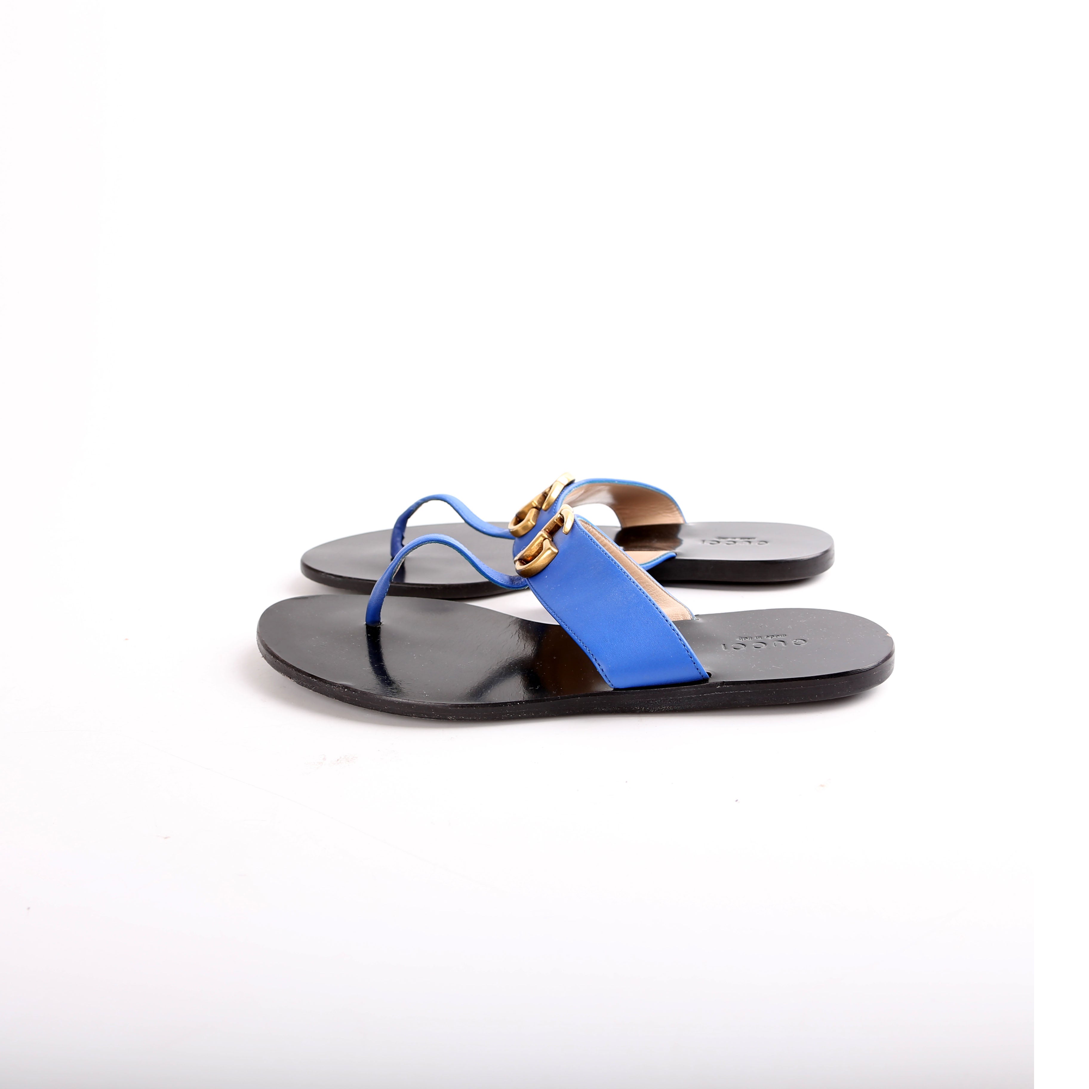 Gucci Marmont T-Strap Sandals Size 36