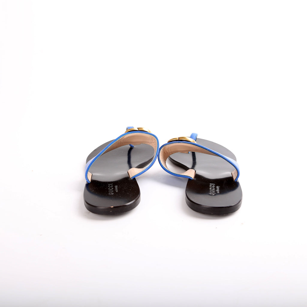 Gucci Marmont T-Strap Sandals Size 36
