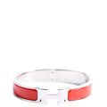 Clic Clac Narrow PM Bracelet Silver/Red