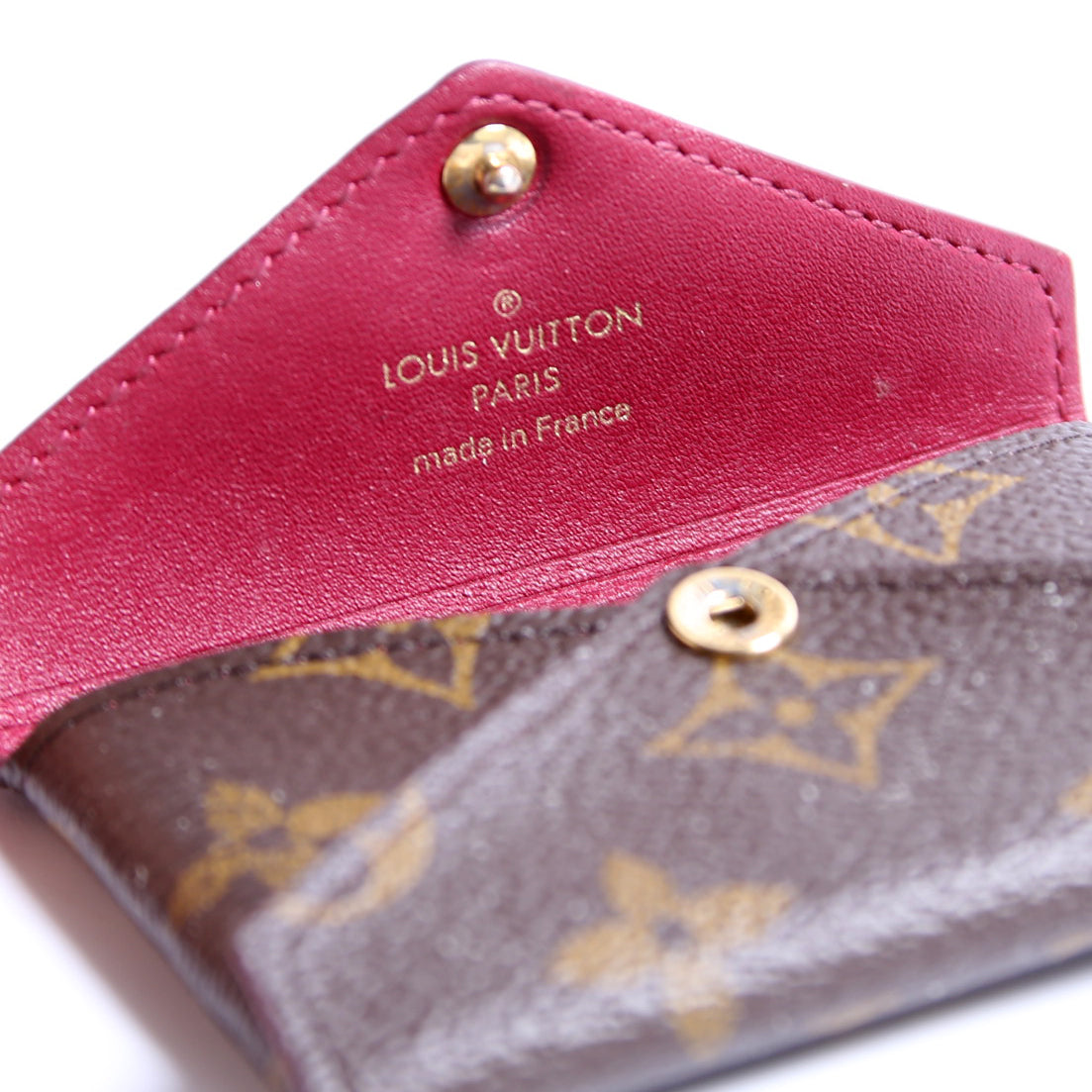 Kirigami Small Pouch Only Monogram Berry
