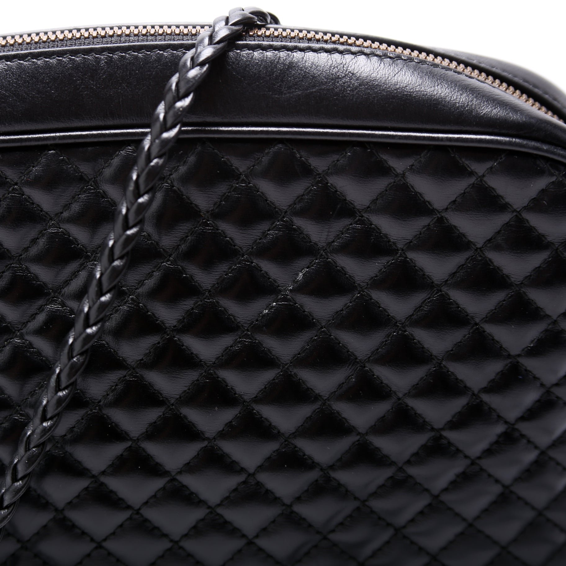 541051 Trapuntata Leather Small Black