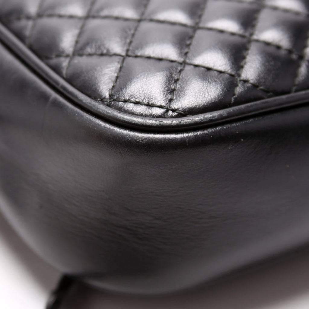 541051 Trapuntata Leather Small Black