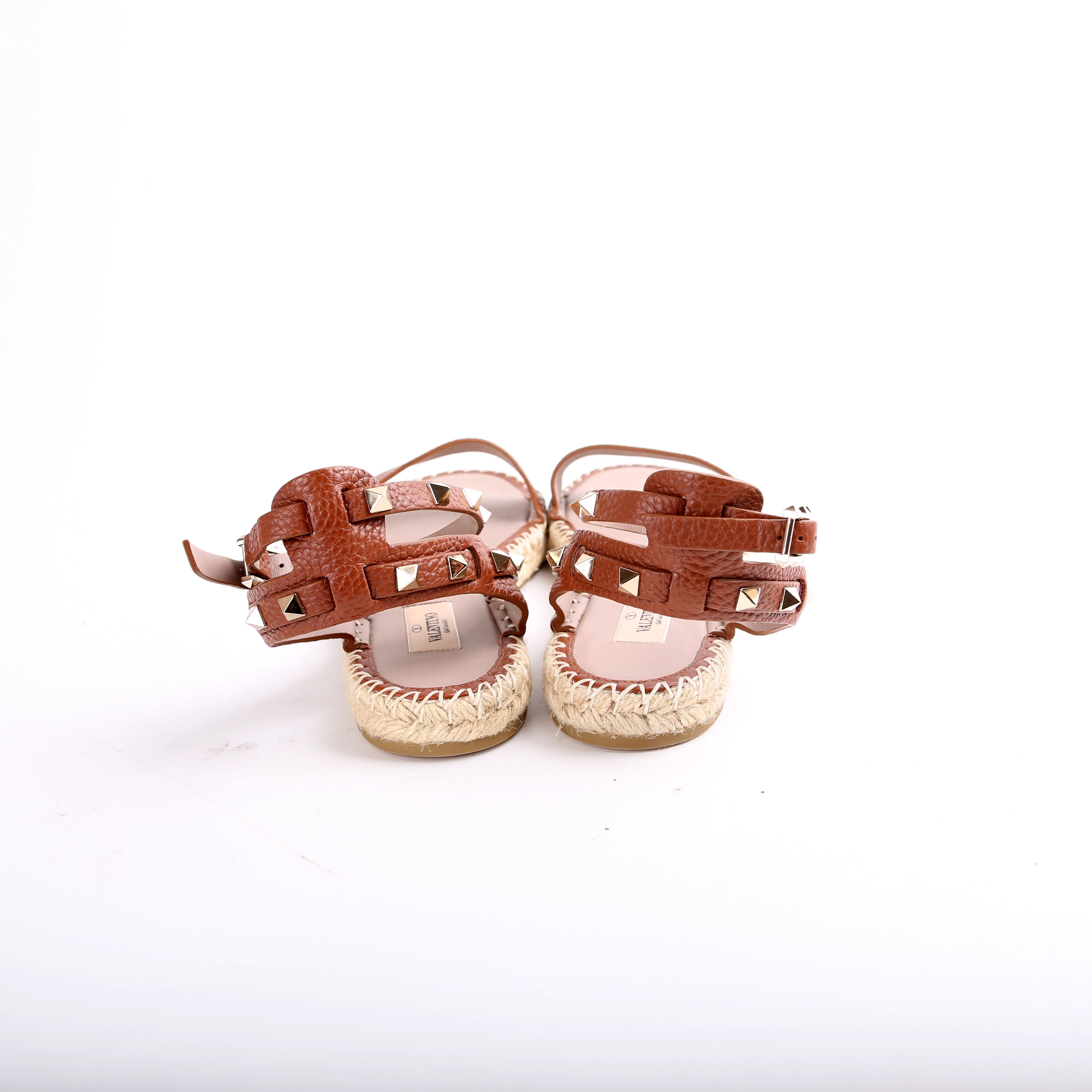 Rockstud Espadrille Flats Size 41