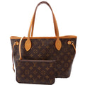 Neverfull W/Wallet PM Monogram Beige