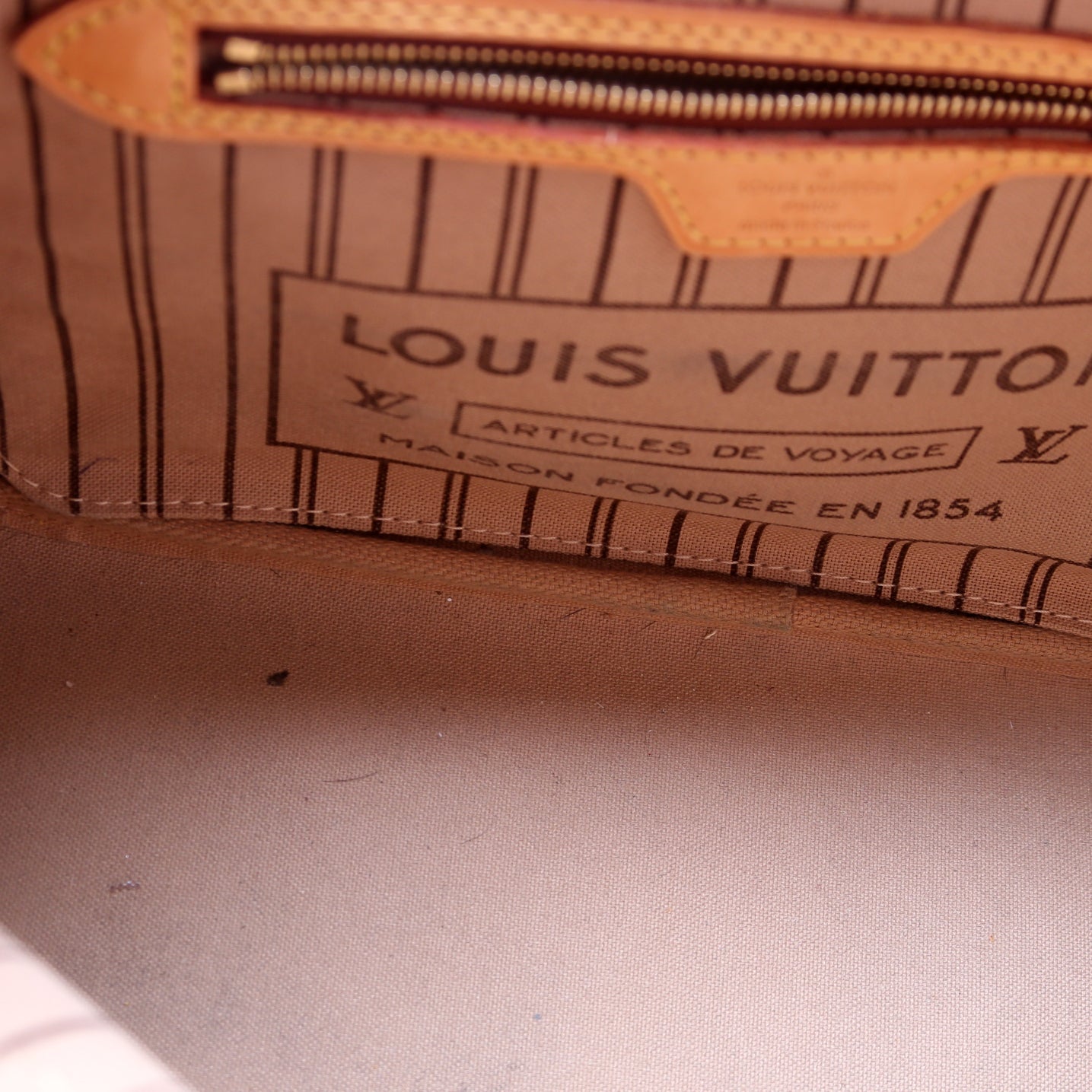 Neverfull W/Wallet PM Monogram Beige