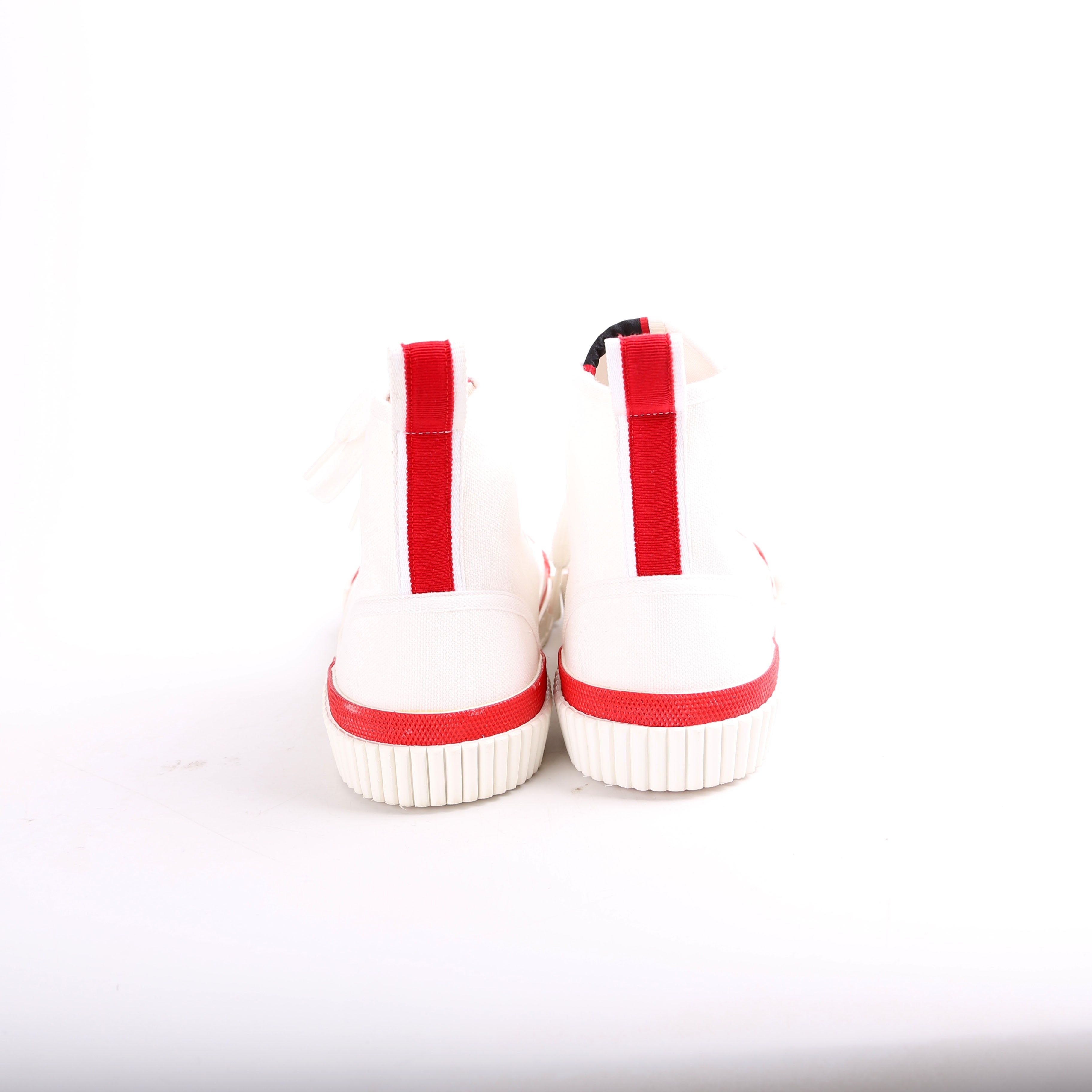Pedro High Top Canvas Flat Sneakers Size 39