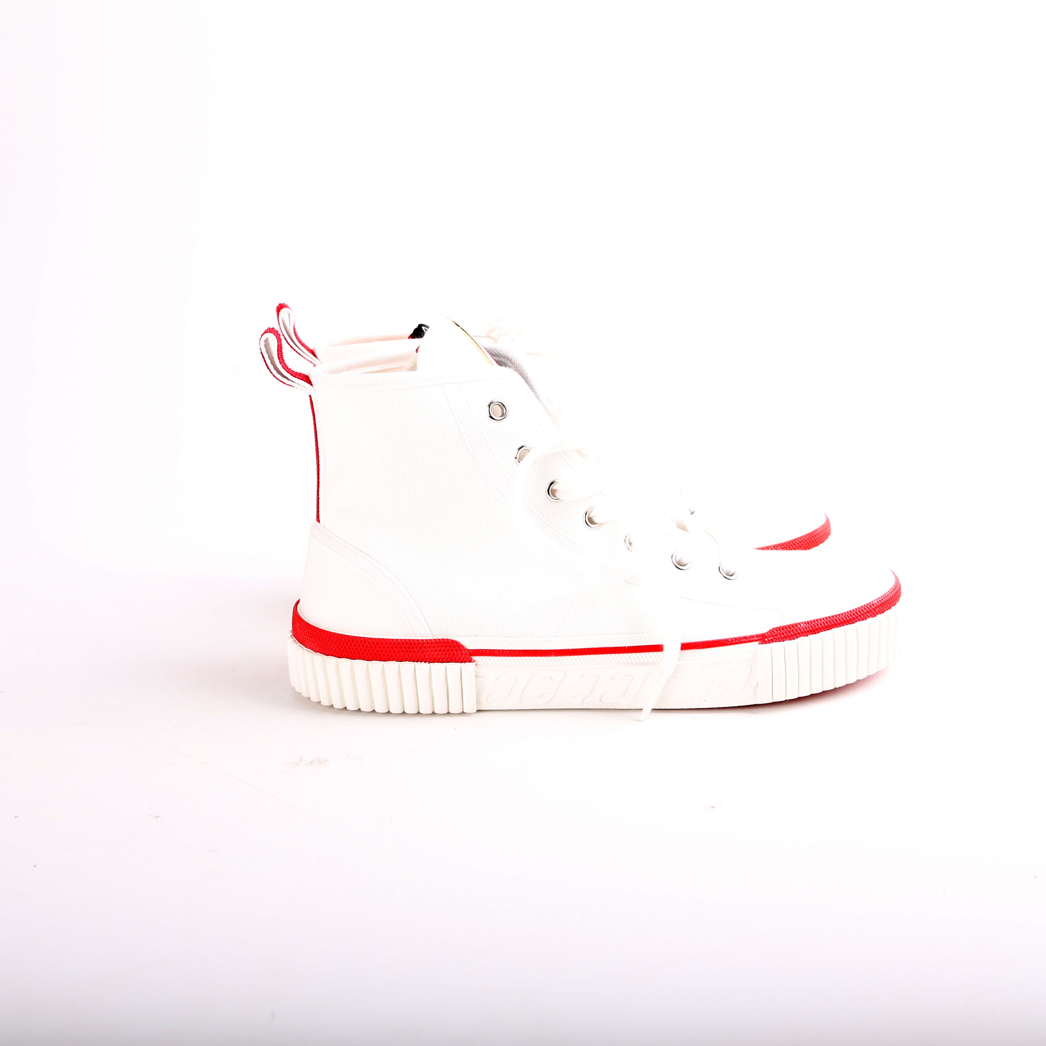 Pedro High Top Canvas Flat Sneakers Size 39