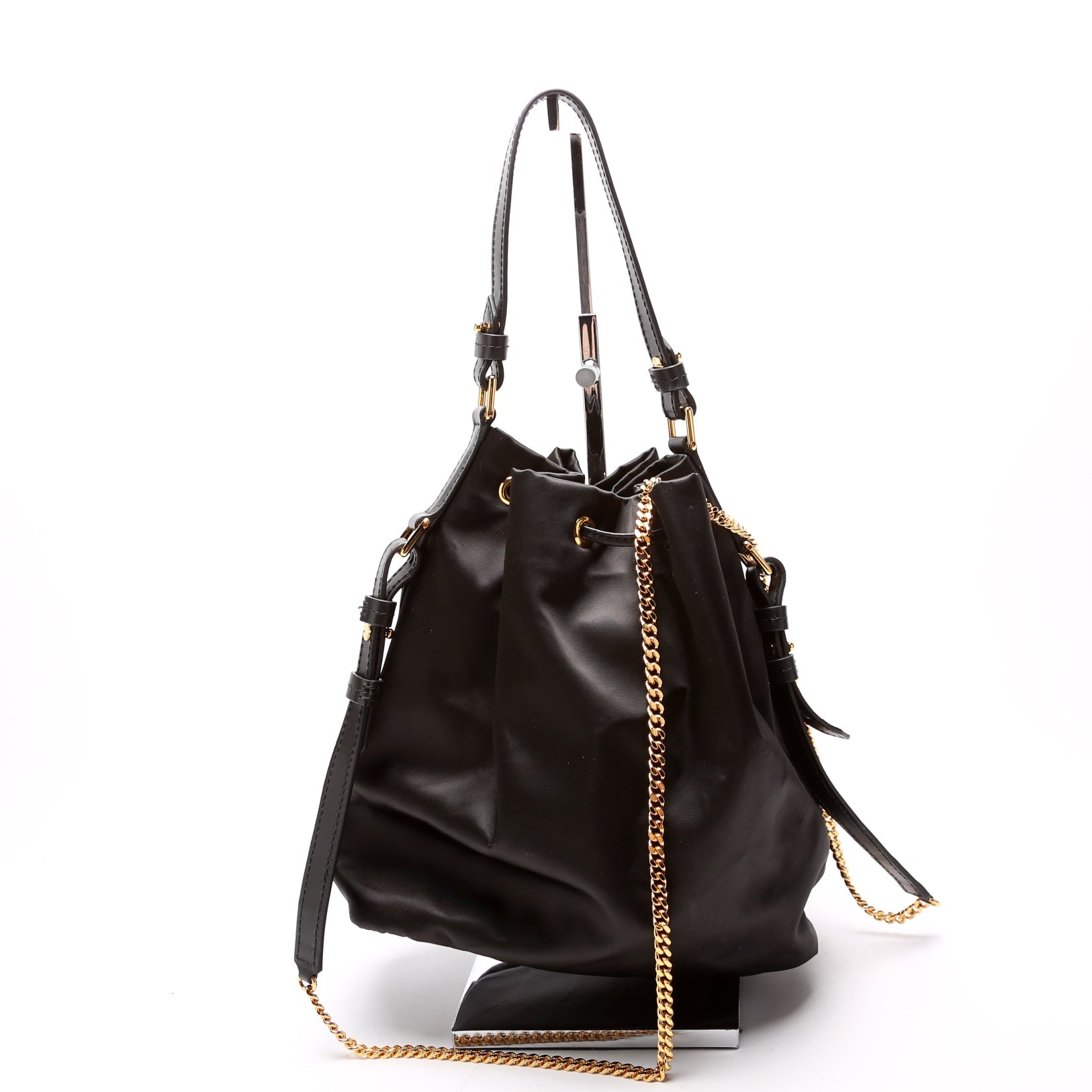 Disco Bucket Bag Nylon Black