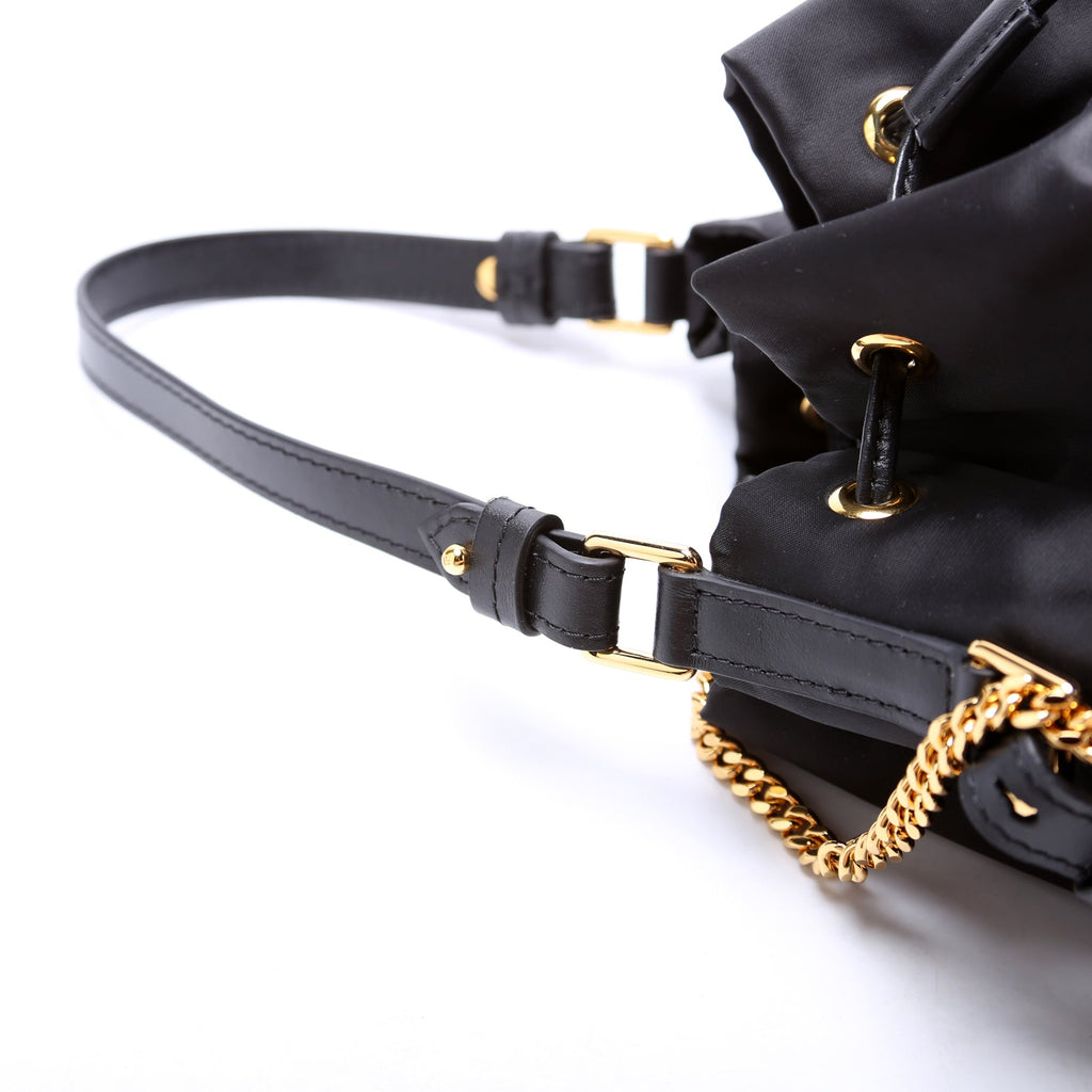 Disco Bucket Bag Nylon Black