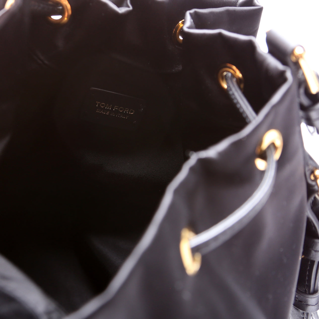 Disco Bucket Bag Nylon Black