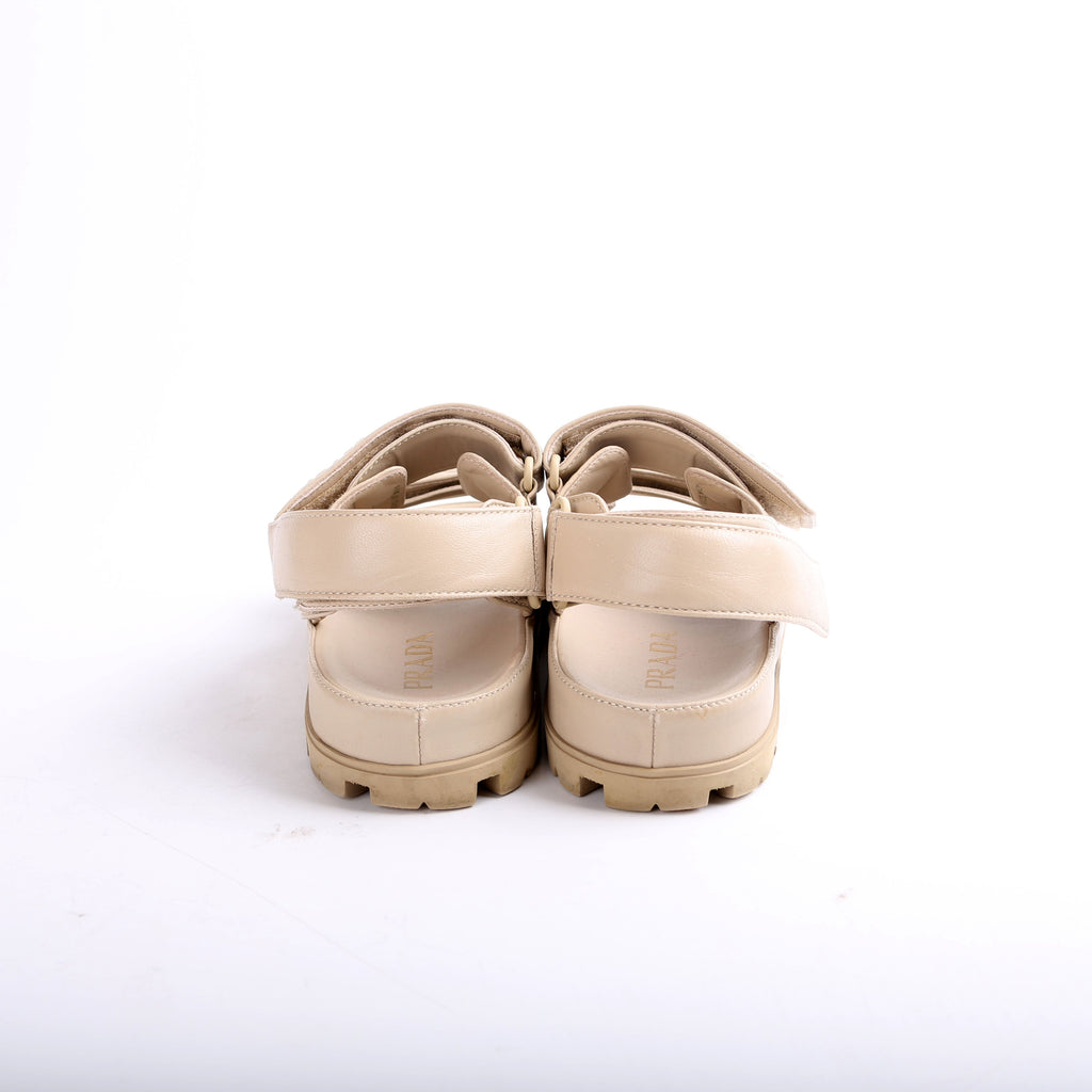 Padded Nappa leather Sandals Size 36