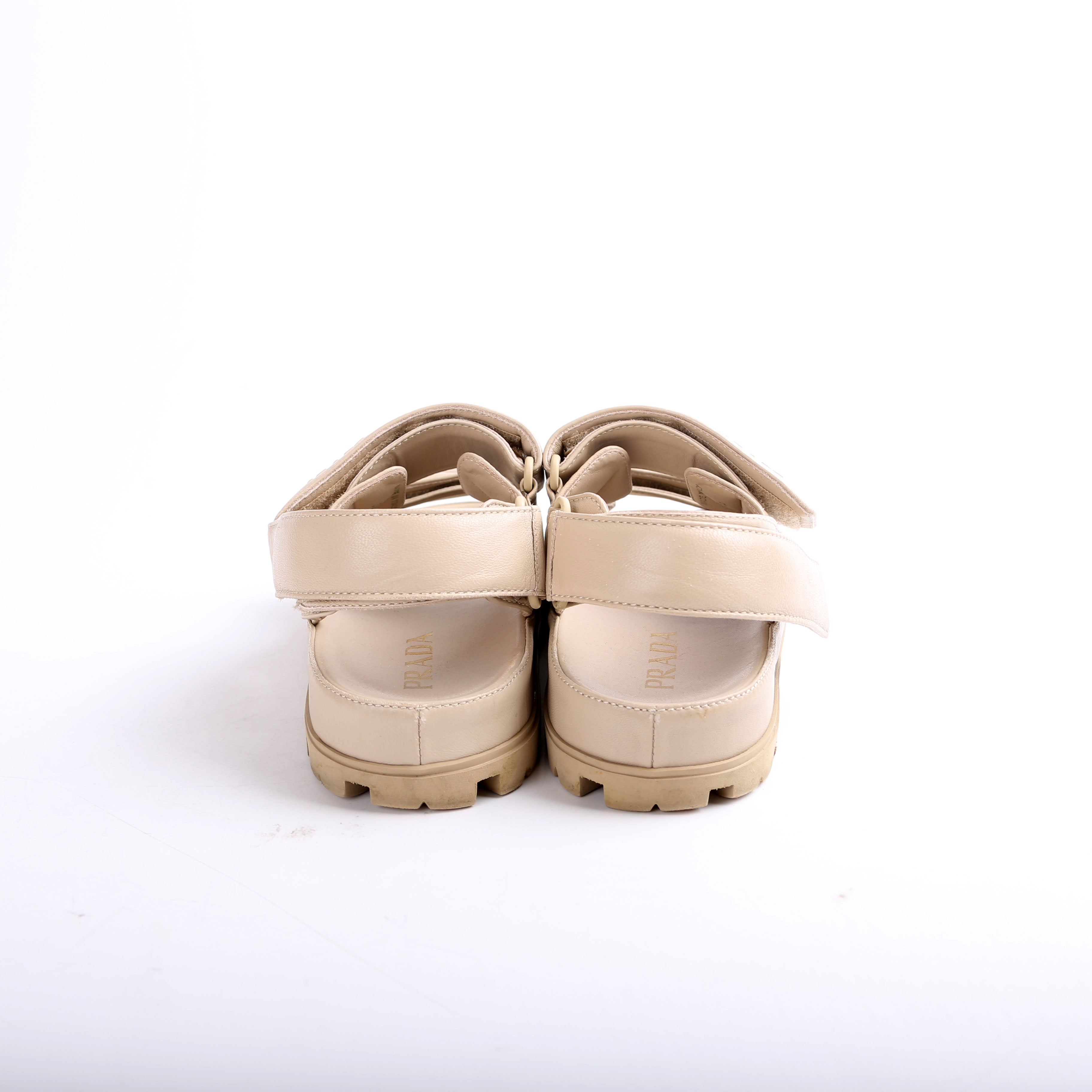 Padded Nappa leather Sandals Size 36