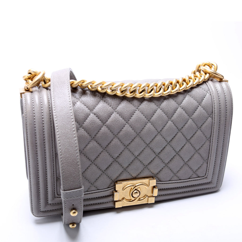 Boy Flap Medium Old Caviar 25-28M Grey