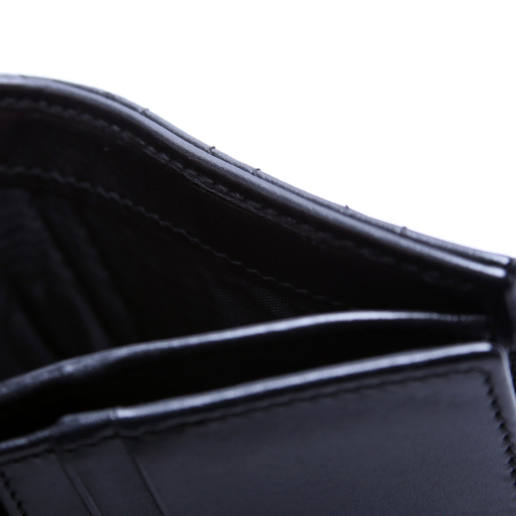 466492 GG Marmont Cicada Studs Card Case Black